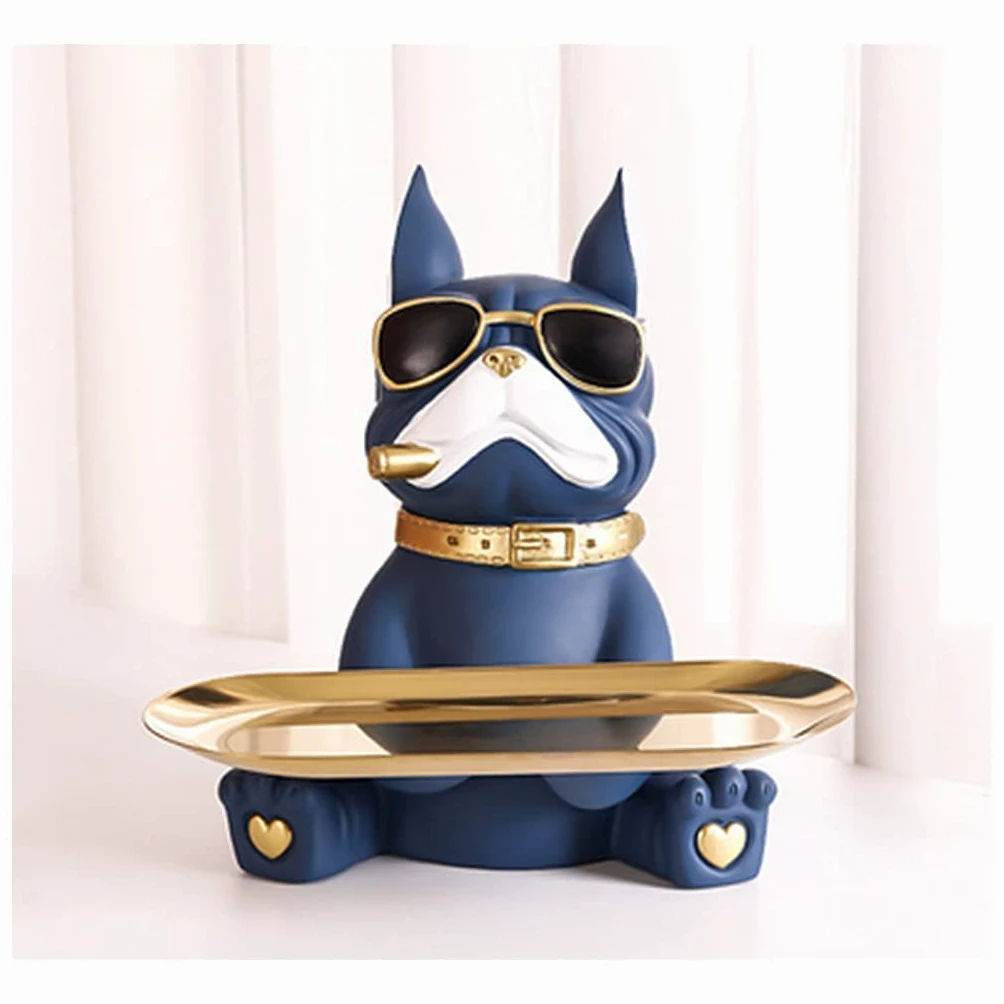 Taca Dekoracyjna Na Biżuterię, Ozdobne Tace Na Okrągły Stolik Kawowy, Miska Do Przechowywania Kluczy, Figurka Z Żywicy Candy Dish Biżuteria Kolczyki Uchwyt Home Living Room, Table Decor