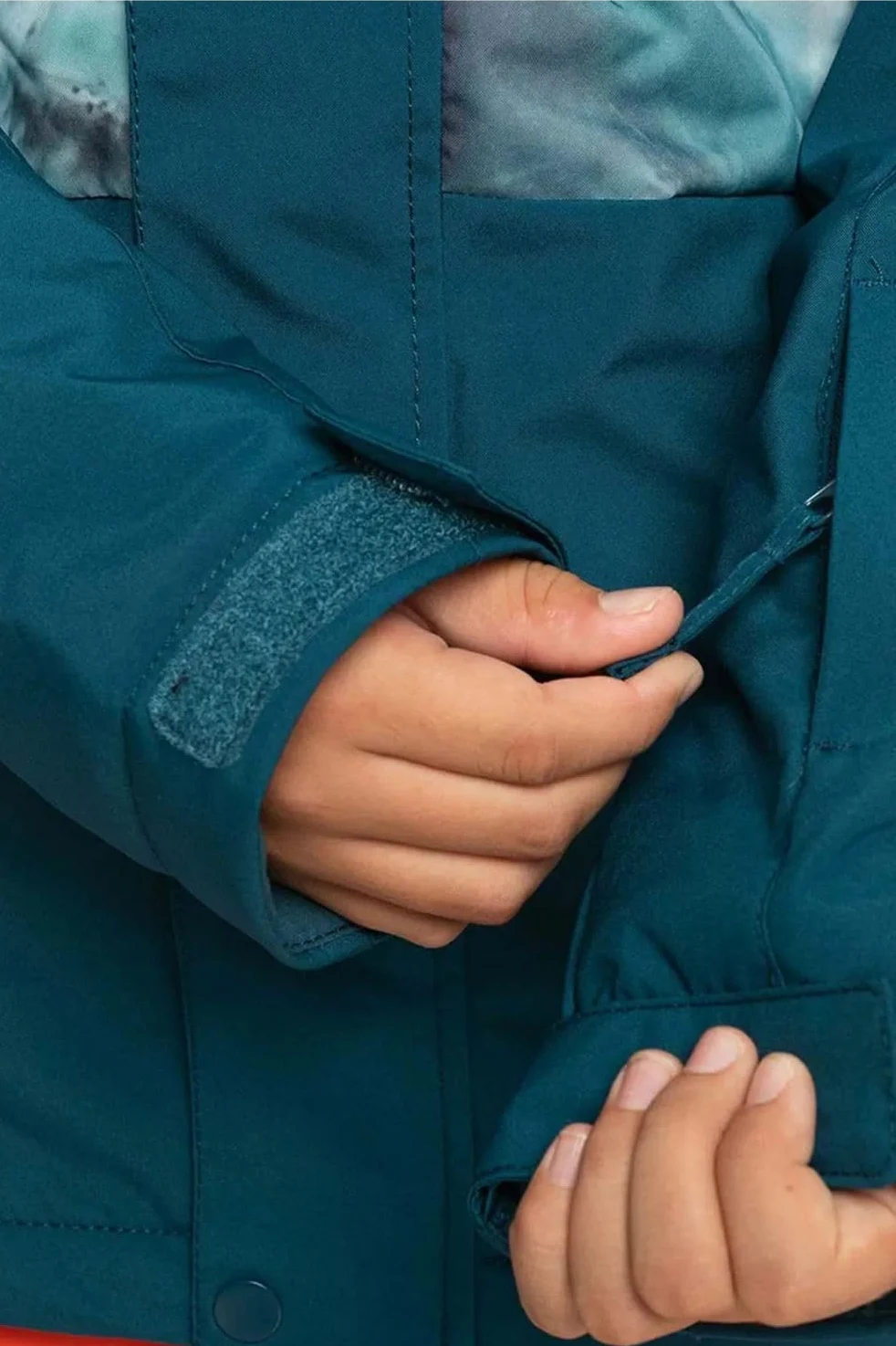 Kurtka chłopięca Quiksilver Mission zimowa narciarska turkusowa 140