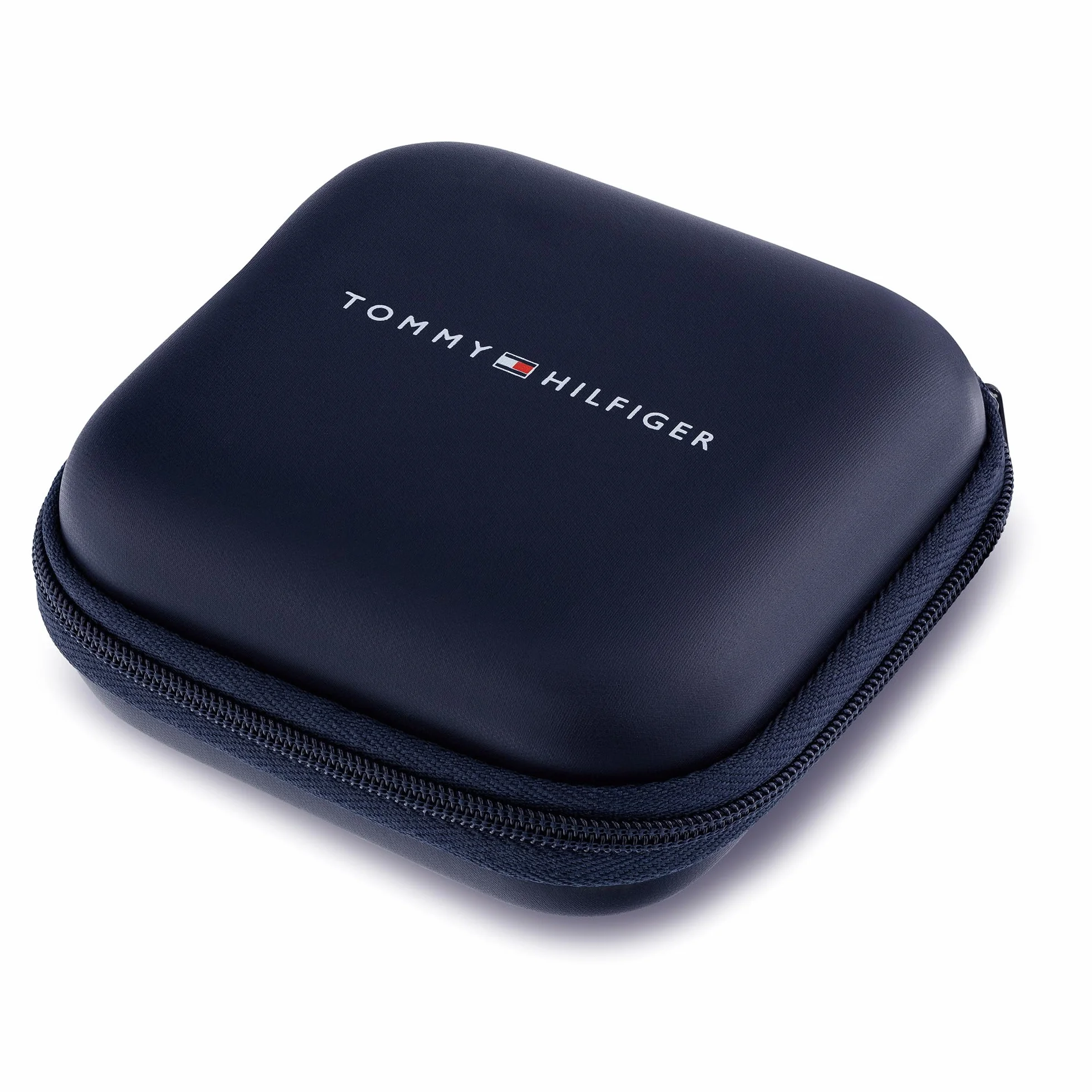Tommy Hilfiger Herren Armband aus Edelstahl und Silikon in der Farbe Schwarz, mit Magnetverschluss, Gesamtlänge ca. 19,5 cm, 2790240S