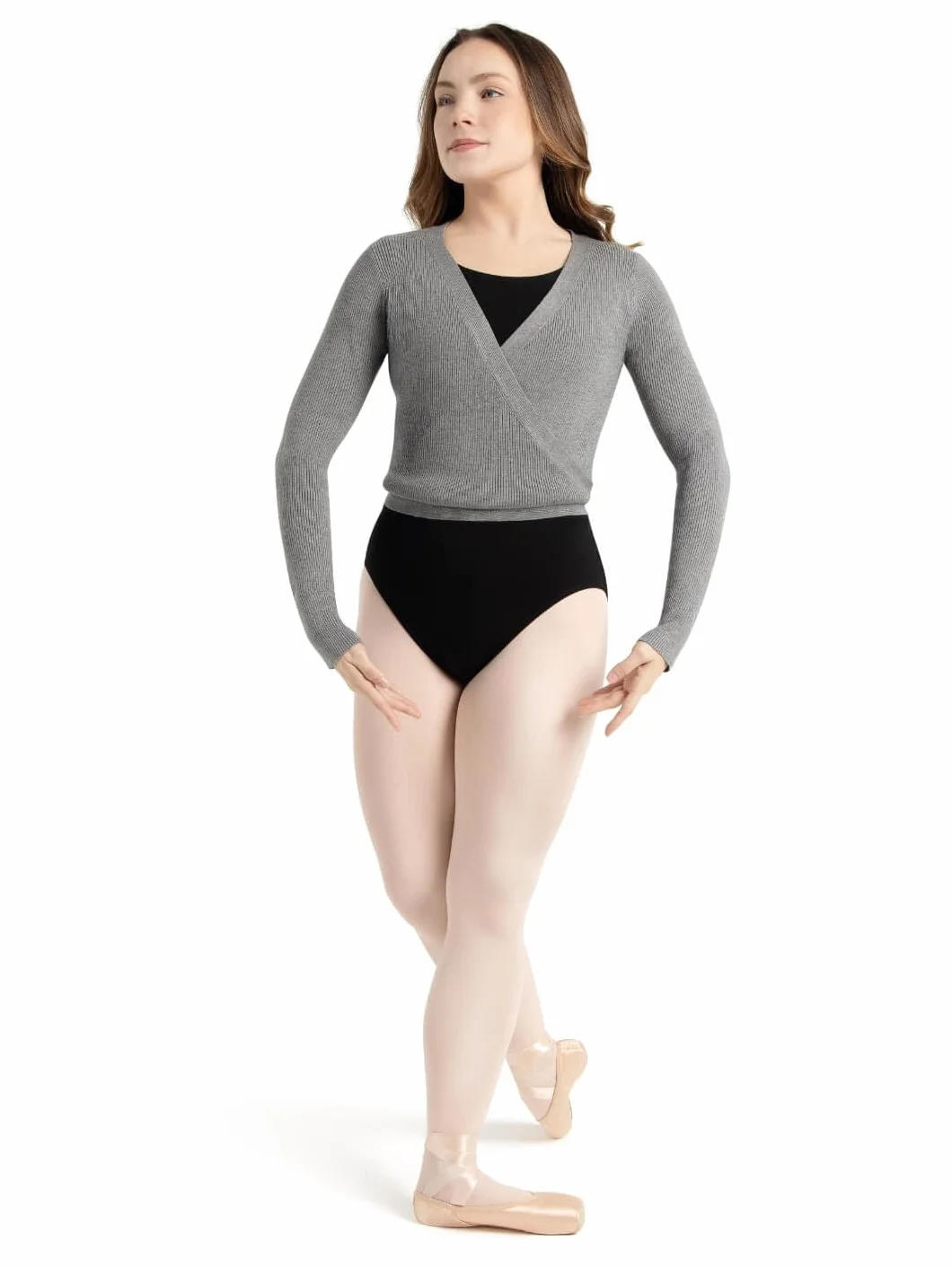 Capezio damski sweter szary L