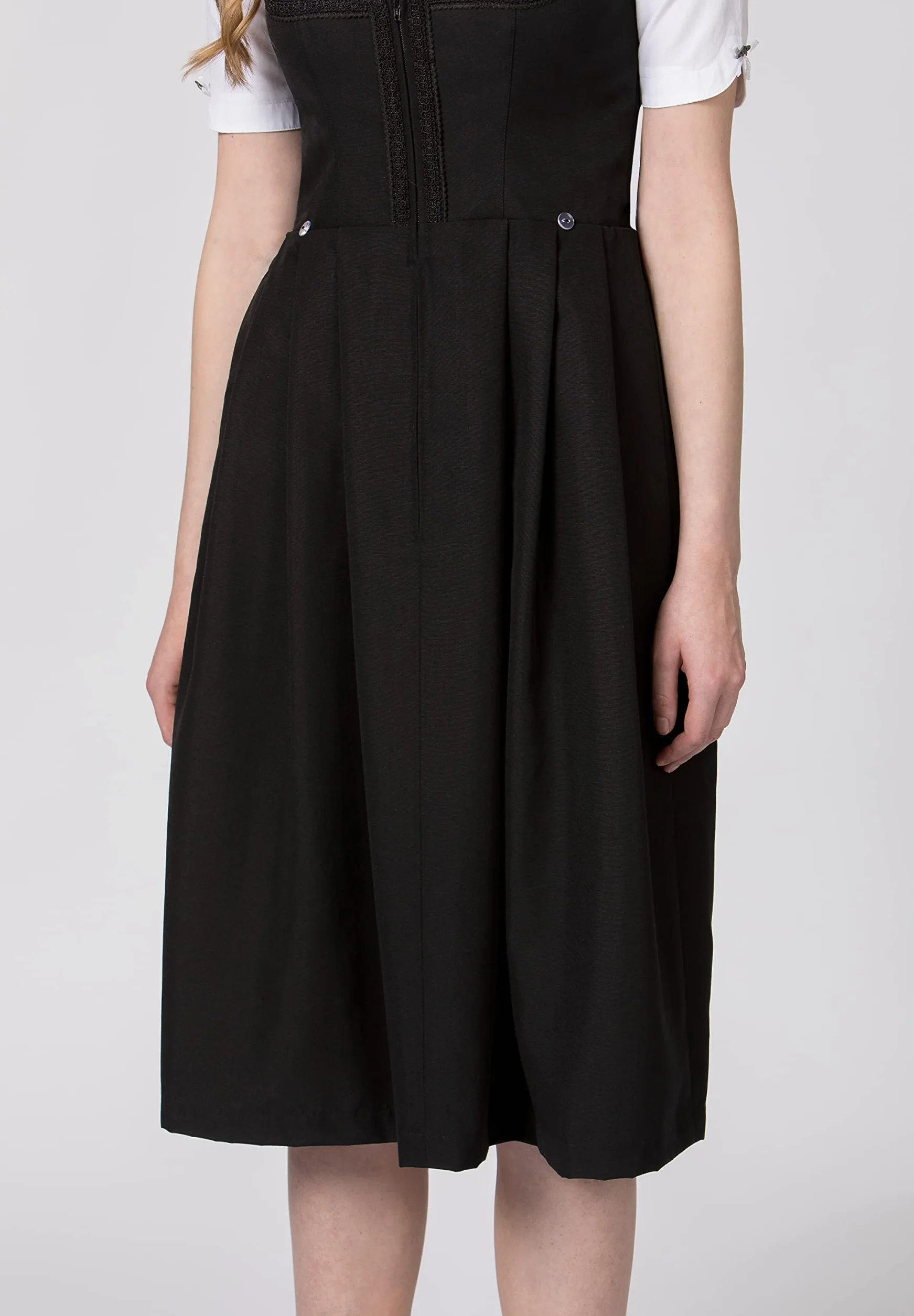 Stockerpoint Dirndl Zita Sukienka, Czarny, 46