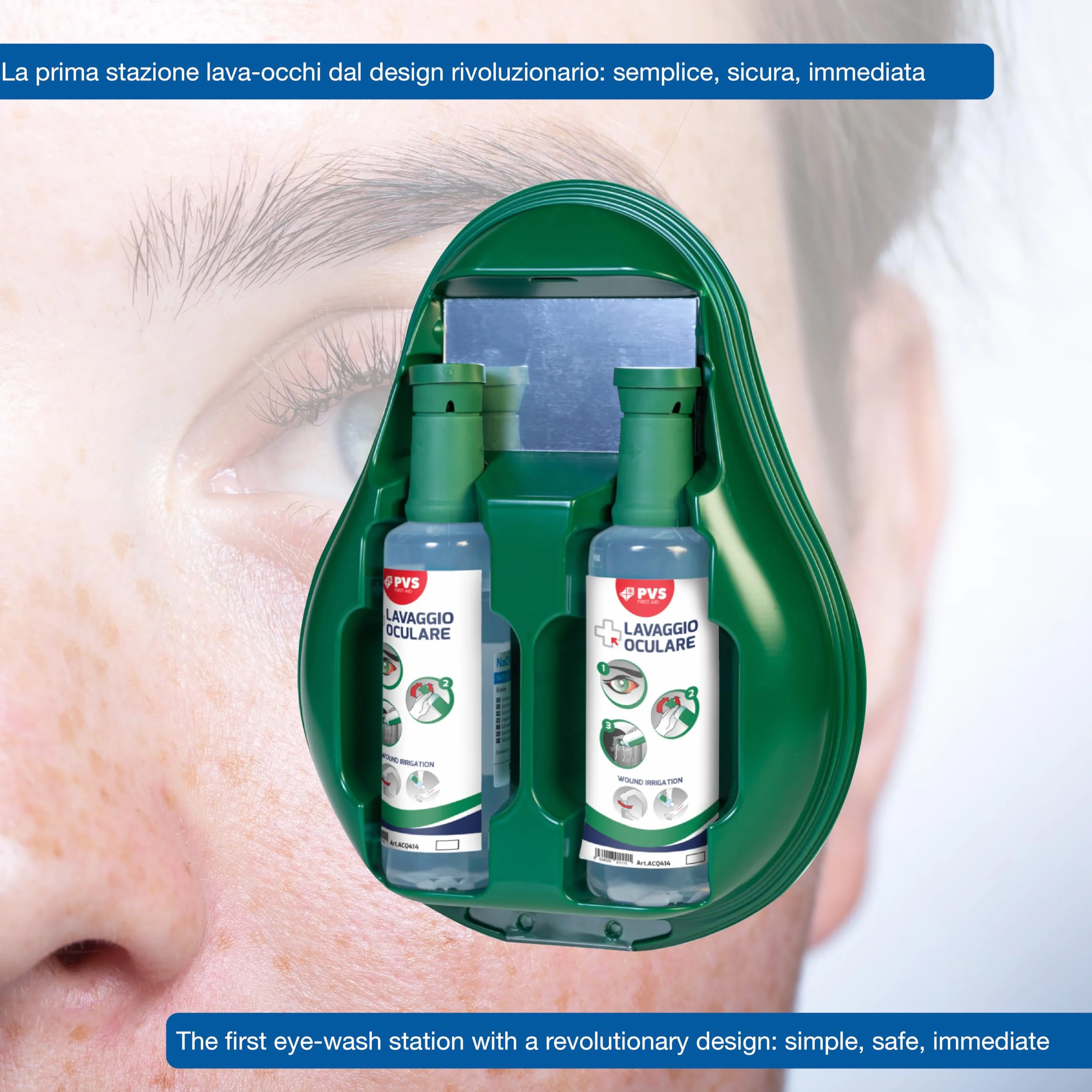 GIMA 34889 Drop Eye Wash Station