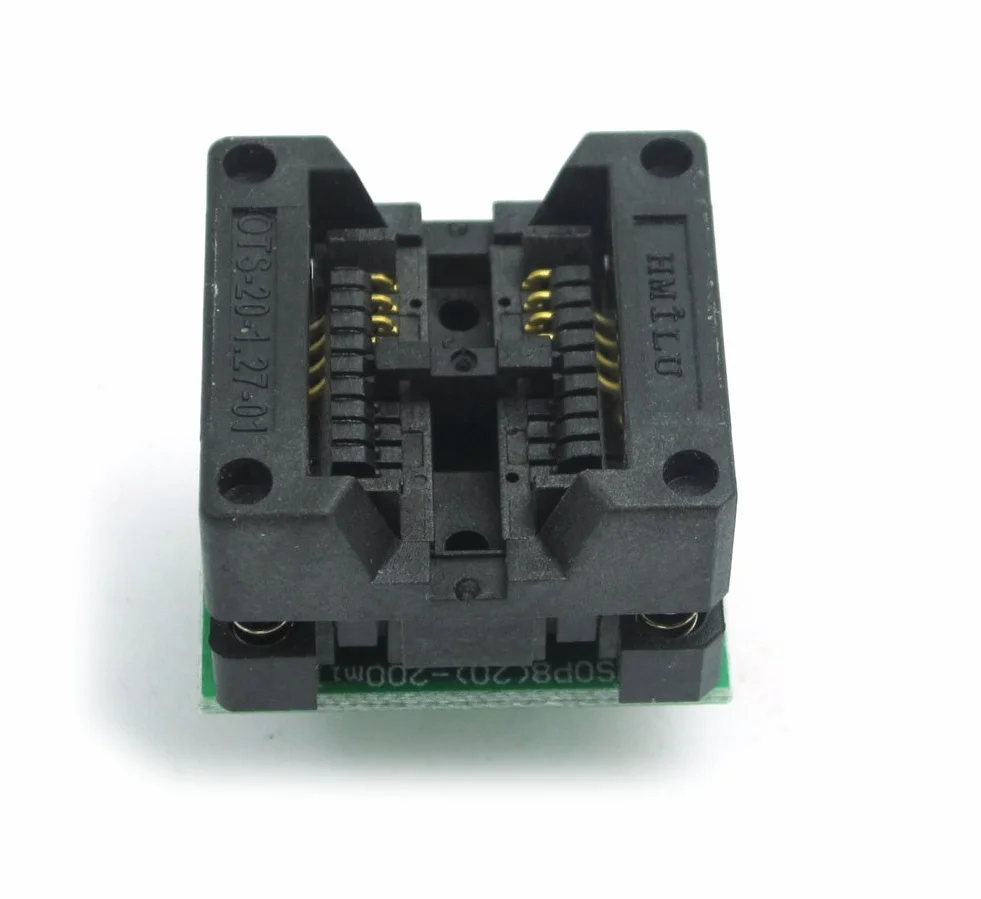 DollaTek 200-208 mils SOP8 do DIP8 IC adapter gniazda OTS-20-1.27-01 do 25xx eeprom flash