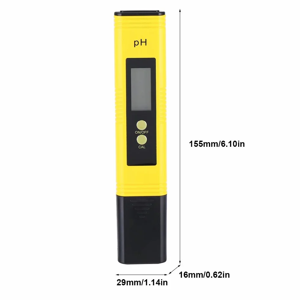Nikou Phmeter Protable Lcd cyfrowy miernik ph automatyczny tester ph do wody pitnej i akwariów