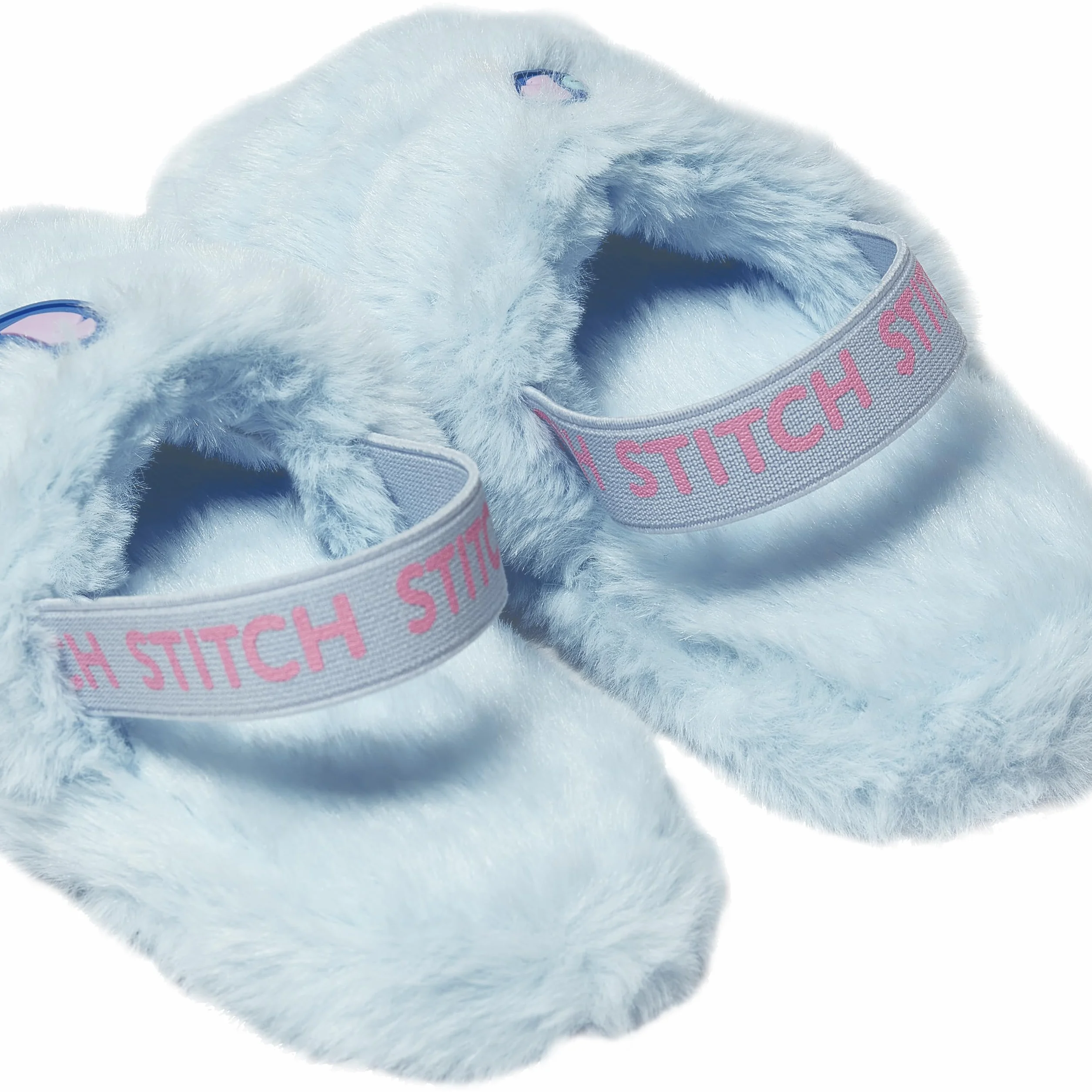 Kapcie Disney Stitch Dla Dziewczynek | Slajdy Stitch | Puszyste Slajdy | Kapcie Dla Dziewczynek