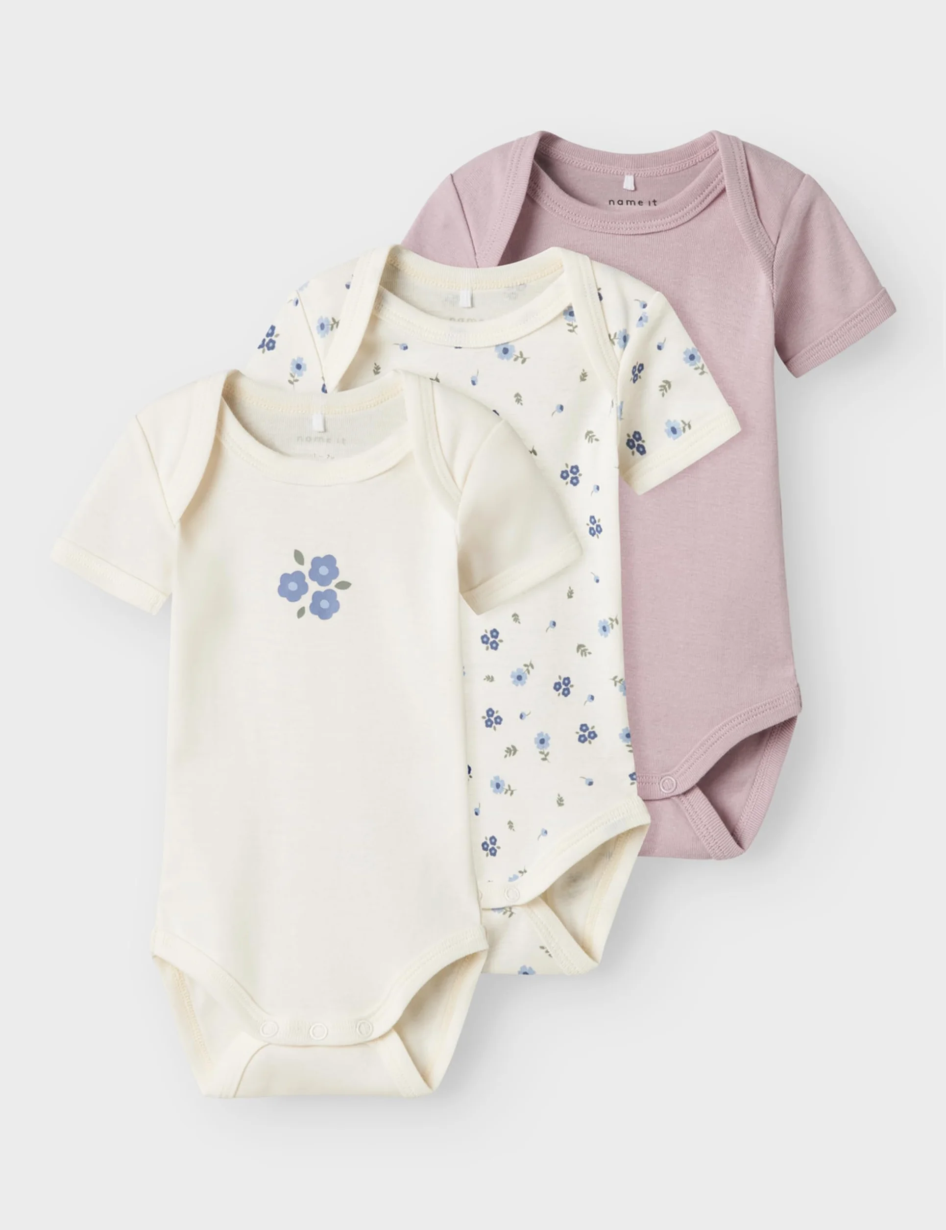 Nbfbody 3P SS Jet Stream Flower Noos Kobiety Nbfbody 3p Ss Jet Stream Flower Noos (3 w zestawie)