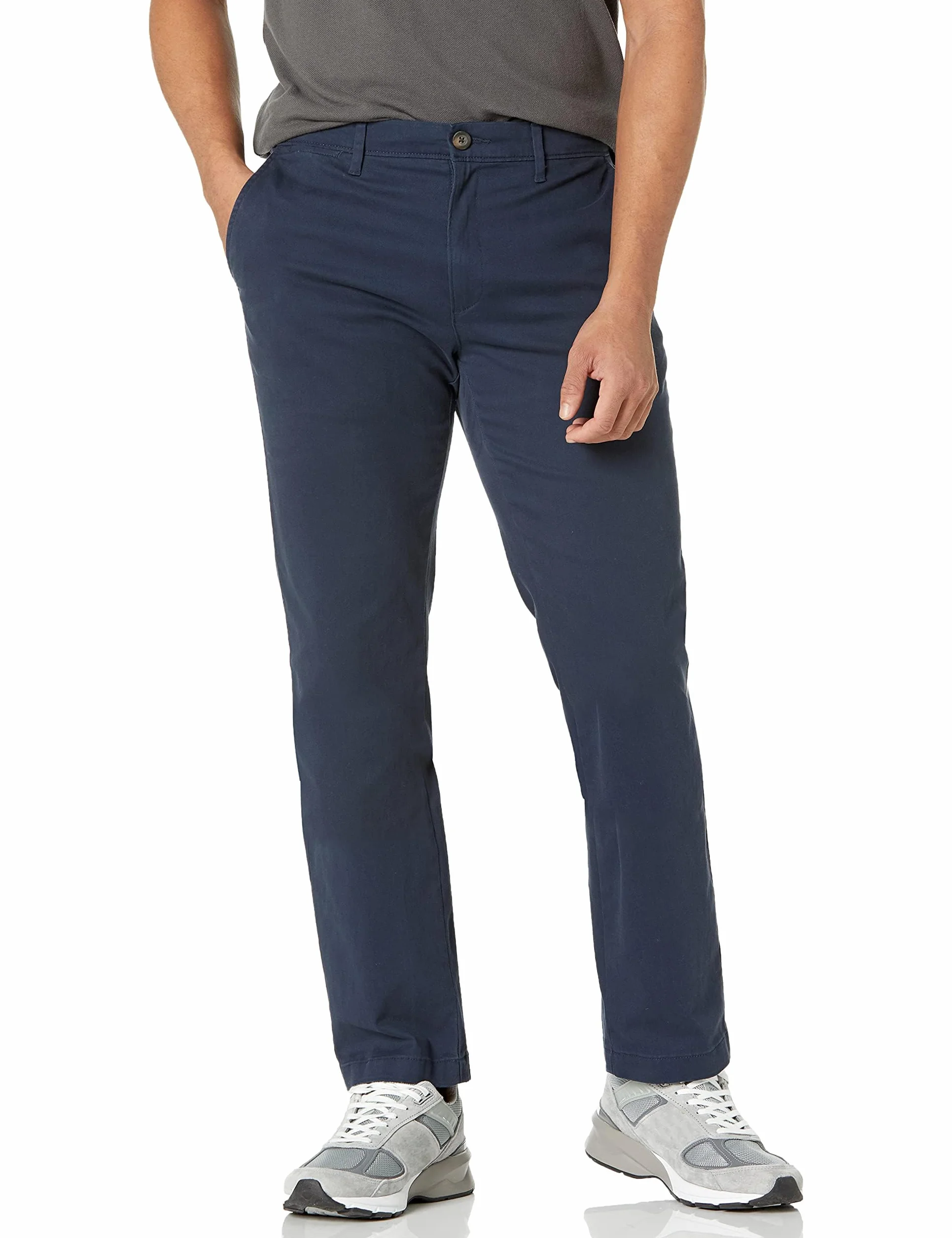 Amazon Essentials Mężczyźni Spodnie chinosy ze stretchem slim fit