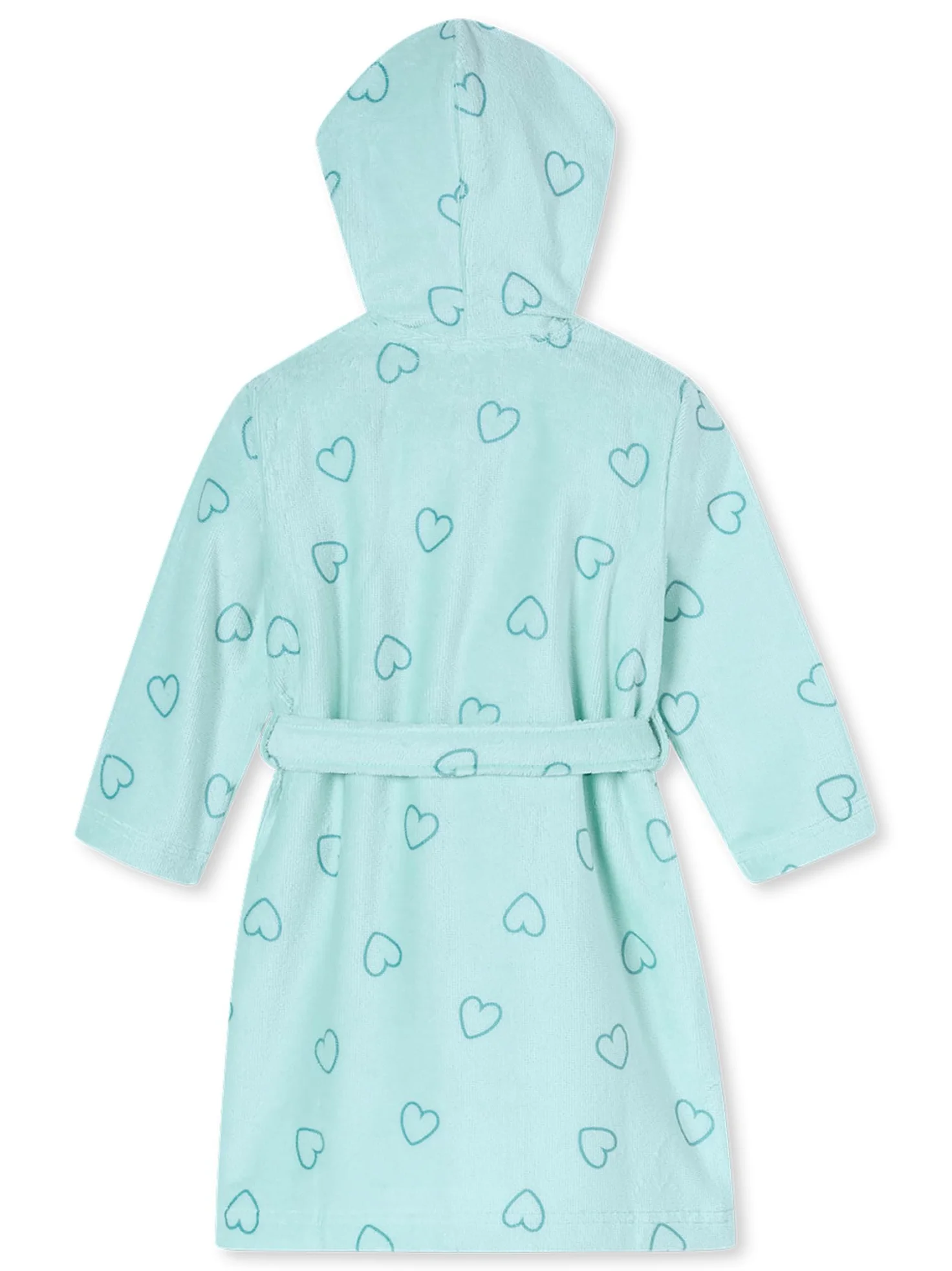 Schiesser Dziewczęcy szlafrok kąpielowy Aqua Kids Girl dla dzieci, szlafrok poranny dla dziewcząt, strój kąpielowy, frotte, płaszcz wellness, na plażę, basen