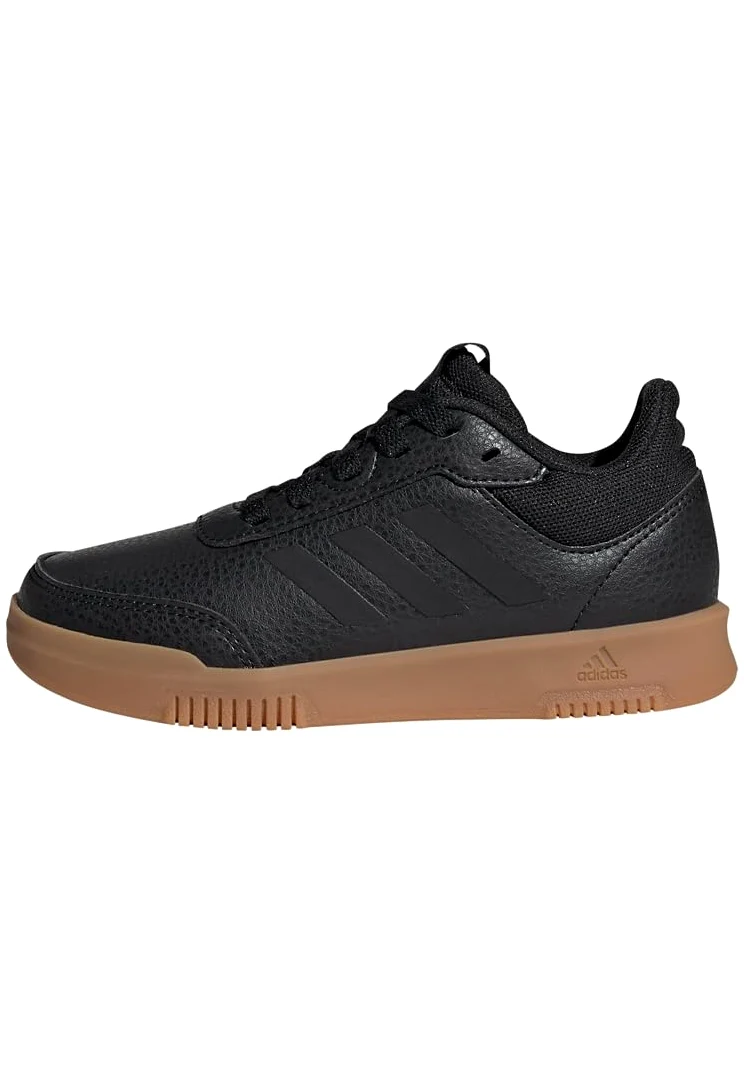 adidas Uniseks - dzieci Tensaur Sport Training Lace Shoes, Core Black/Core Black/Beige, 28 1/2 EU