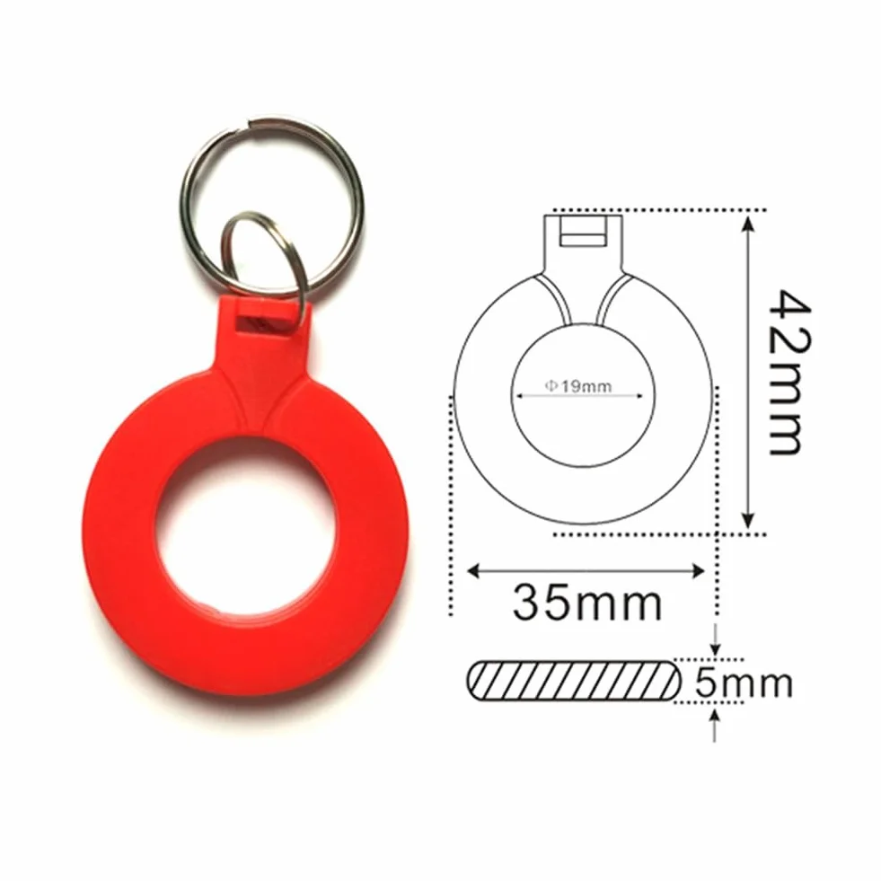 10 sztuk 13,56 MHz CUID Edytowalny uchwyt na klucze CUID MF S50 1K IC Brelok Token Etykiety NFC Klon Kopia Blok 0 UID Możliwość zapisania