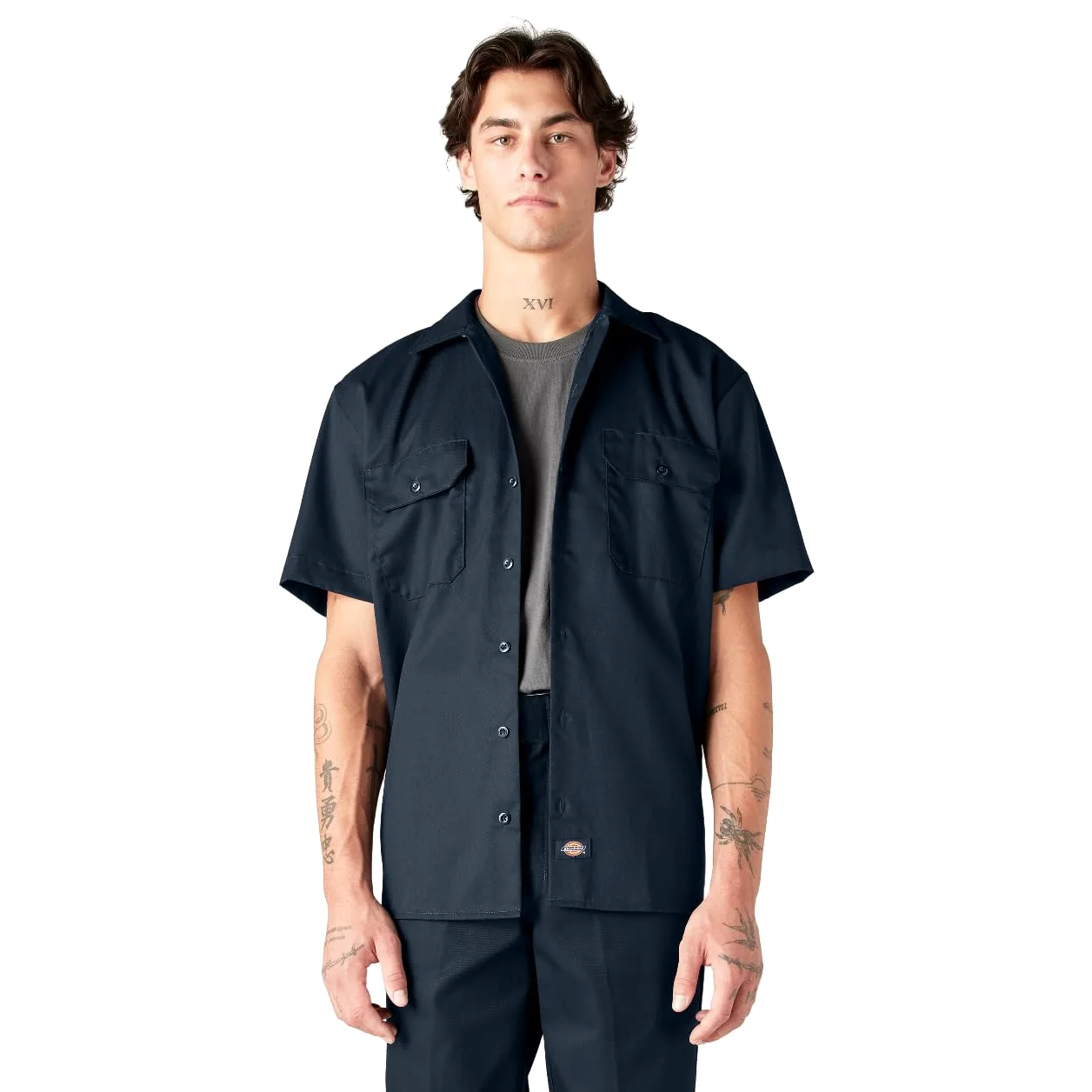 Dickies Męska koszula robocza z krótkim rękawem, S