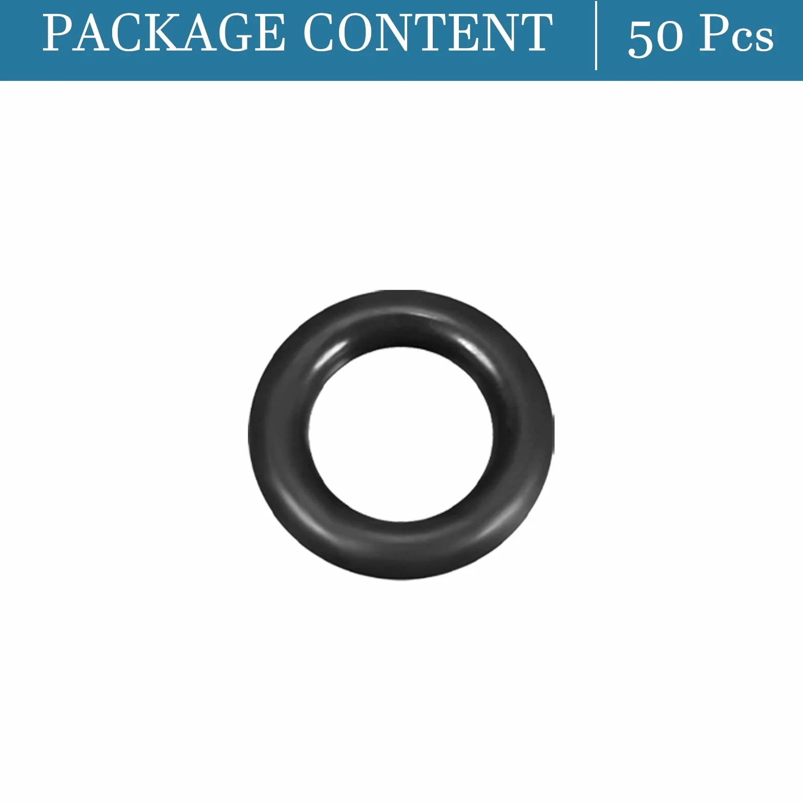 QUARKZMAN 50 sztuk kauczuku nitrylowego o-ringi, okrągłe podkładki 7,5 mm x 4,5 mm x 1,5 mm do kranu hydraulika, uszczelki, połączenia, czarne