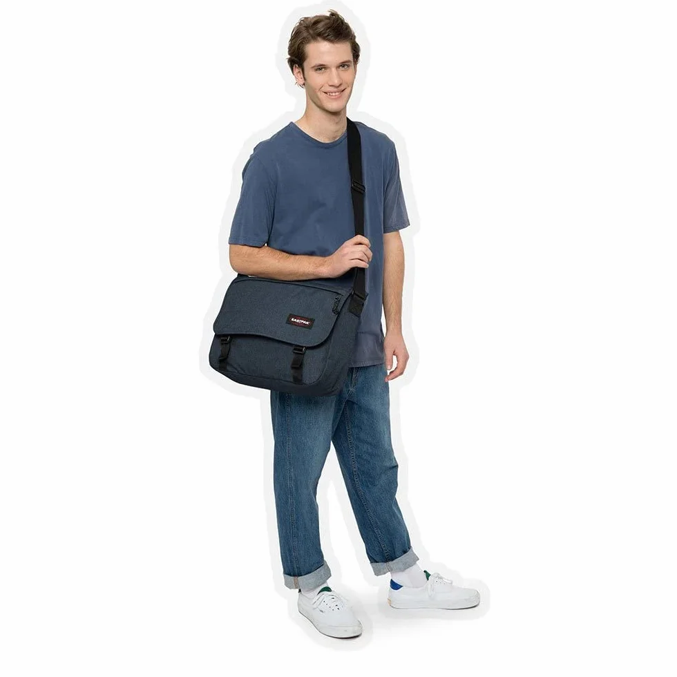 Eastpak Delegate + Torba kurierska, 20 L - Triple Denim (Niebieski)