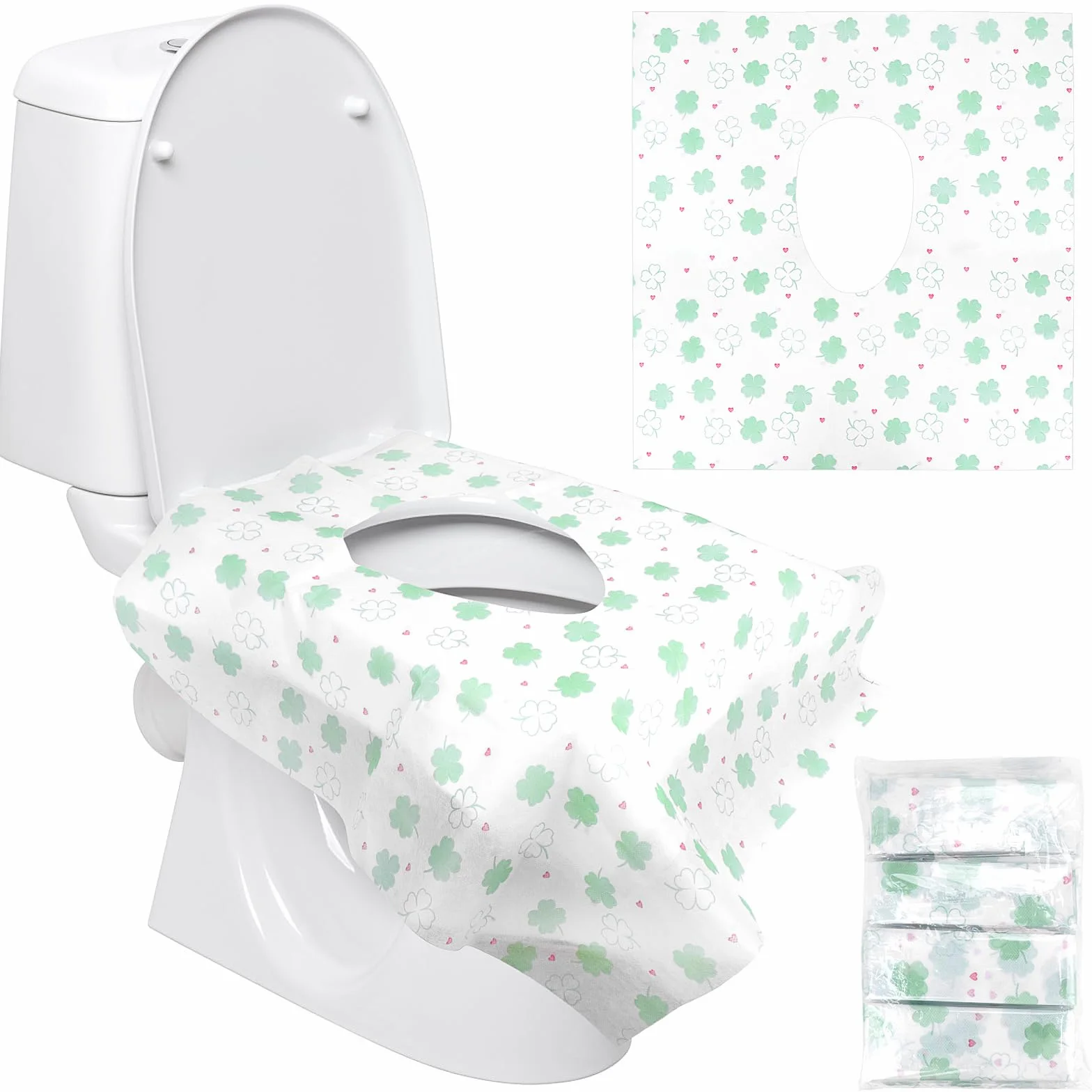 20 sztuk jednorazowych pokrowców sedesowy, do centrów handlowych, very large sizes XL, toilet paper for children