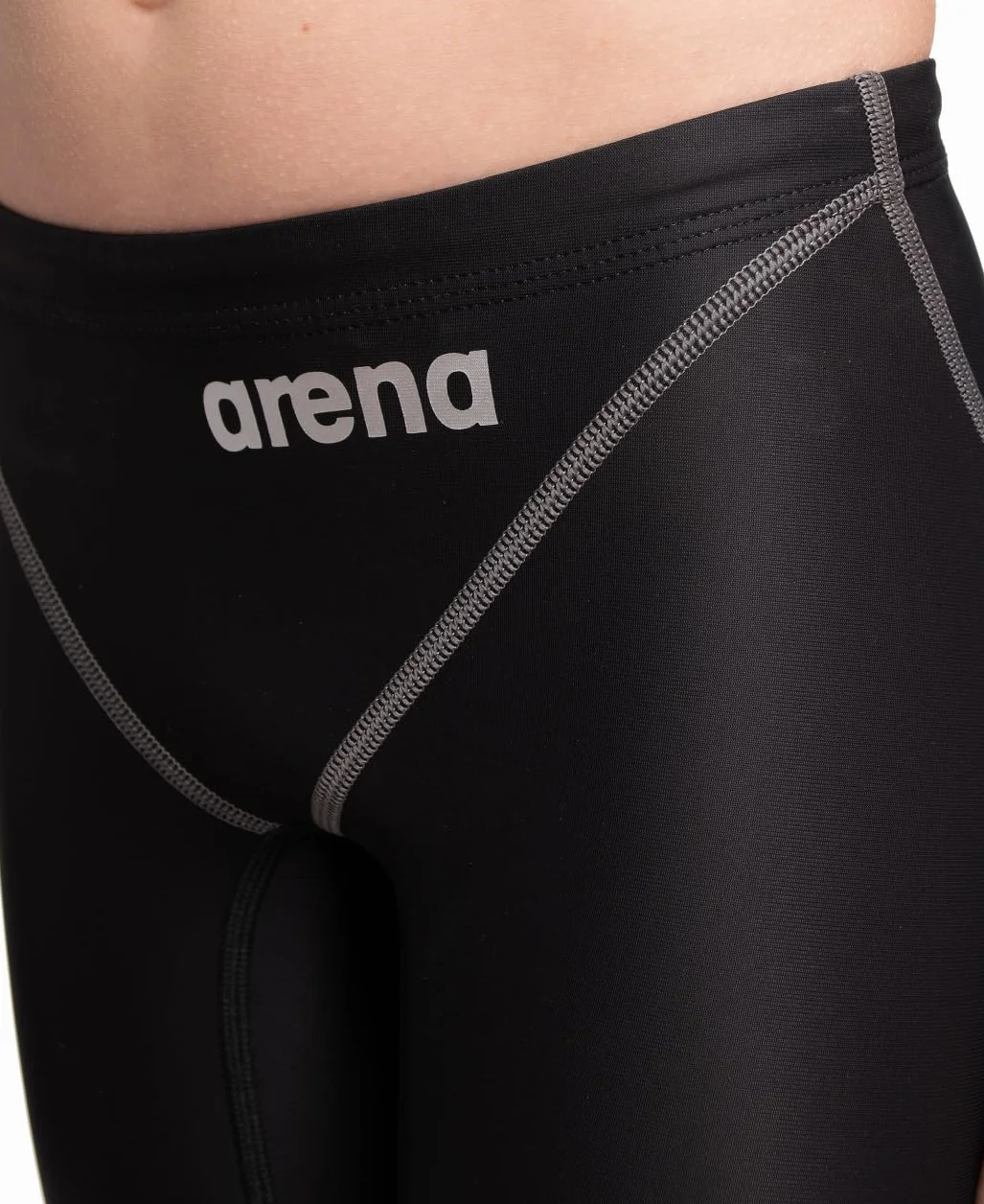Arena Chłopcy Powerskin St Next Jammer Jr. Spodenki Pływackie, Czarny, 28