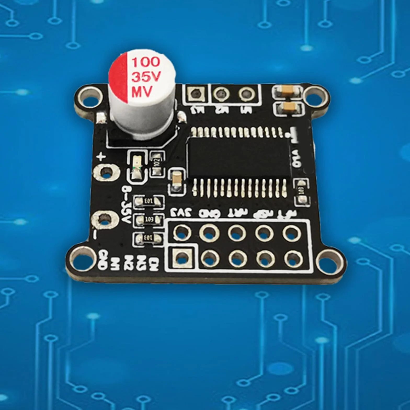 DRV8313 zestaw płyta sterująca silnikiem tryplikaty niedołączone wiadukty HELLO łatwa aranżacja do zastosowań elektronicznych inteligentna automatyka komponent PCB