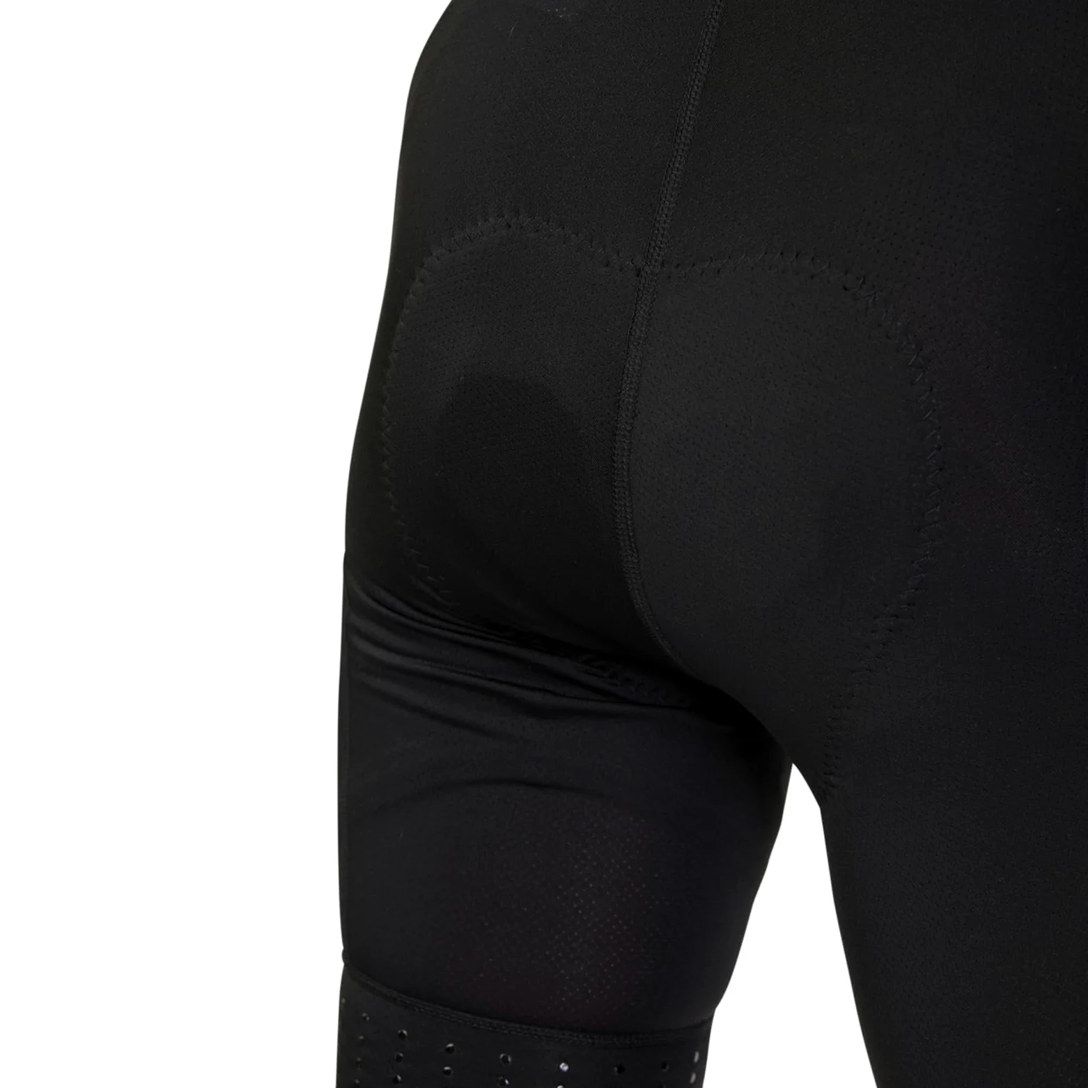 Fox Racing Męskie spodenki Tecbase na szelkach, czarne, XL, Czarny, XL