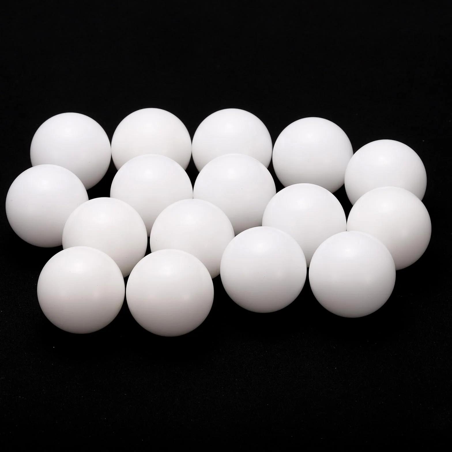 QUARKZMAN 100 sztuk kulki łożyskowe POM 8mm, masywne z tworzywa sztucznego, precyzyjne kulki POM