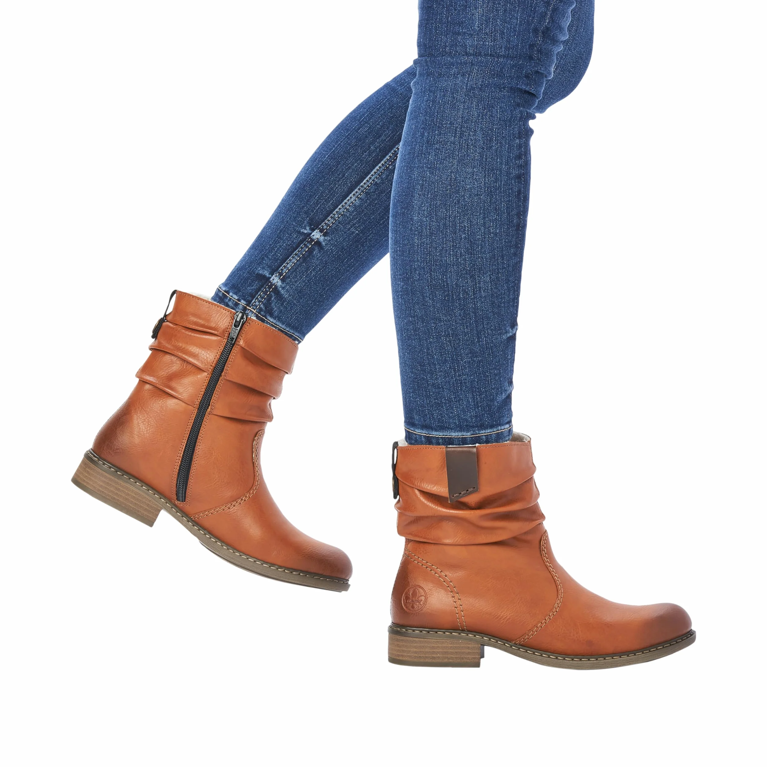 Rieker Kobiety Z4180Buty z krótką cholewką
