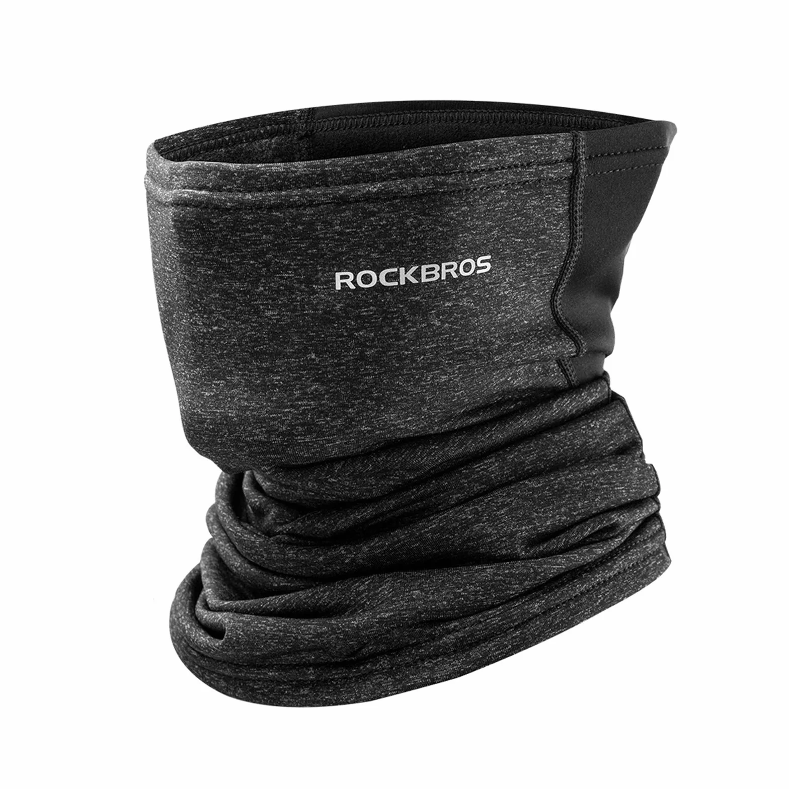 ROCKBROS Półkominiarka Zimowa Podgrzewacz Szyi Wielofunkcyjna Tkanina Wiatroodporny Ciepły Maska Twarzy do Jazdy na Rowerze