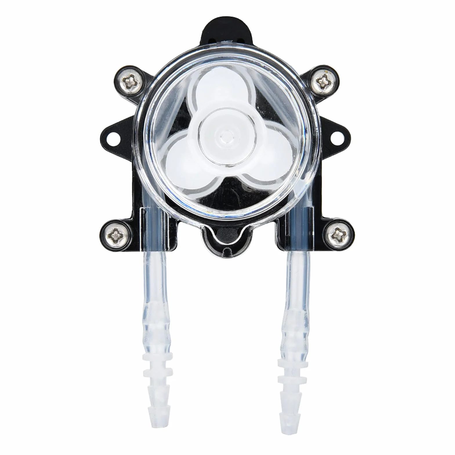 Mini pompa perystaltyczna DC 12 V laboratoryjna pompa dozująca do laboratorium o stałym przepływie, pompa dozująca do kontroli natężenia przepływu (rura gumowa 3 x 5 mm)
