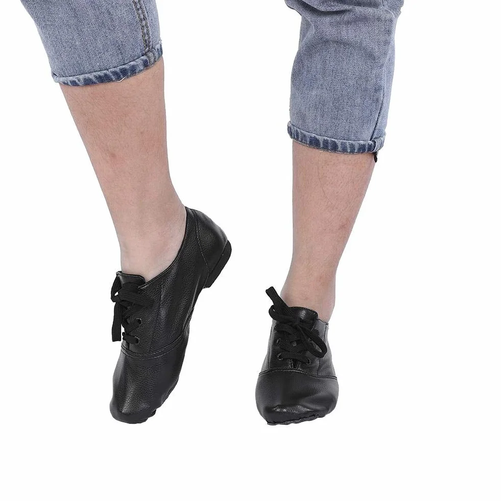 Alomejor buty jazzowe PU elastyczne Slip-On dla dorosłych