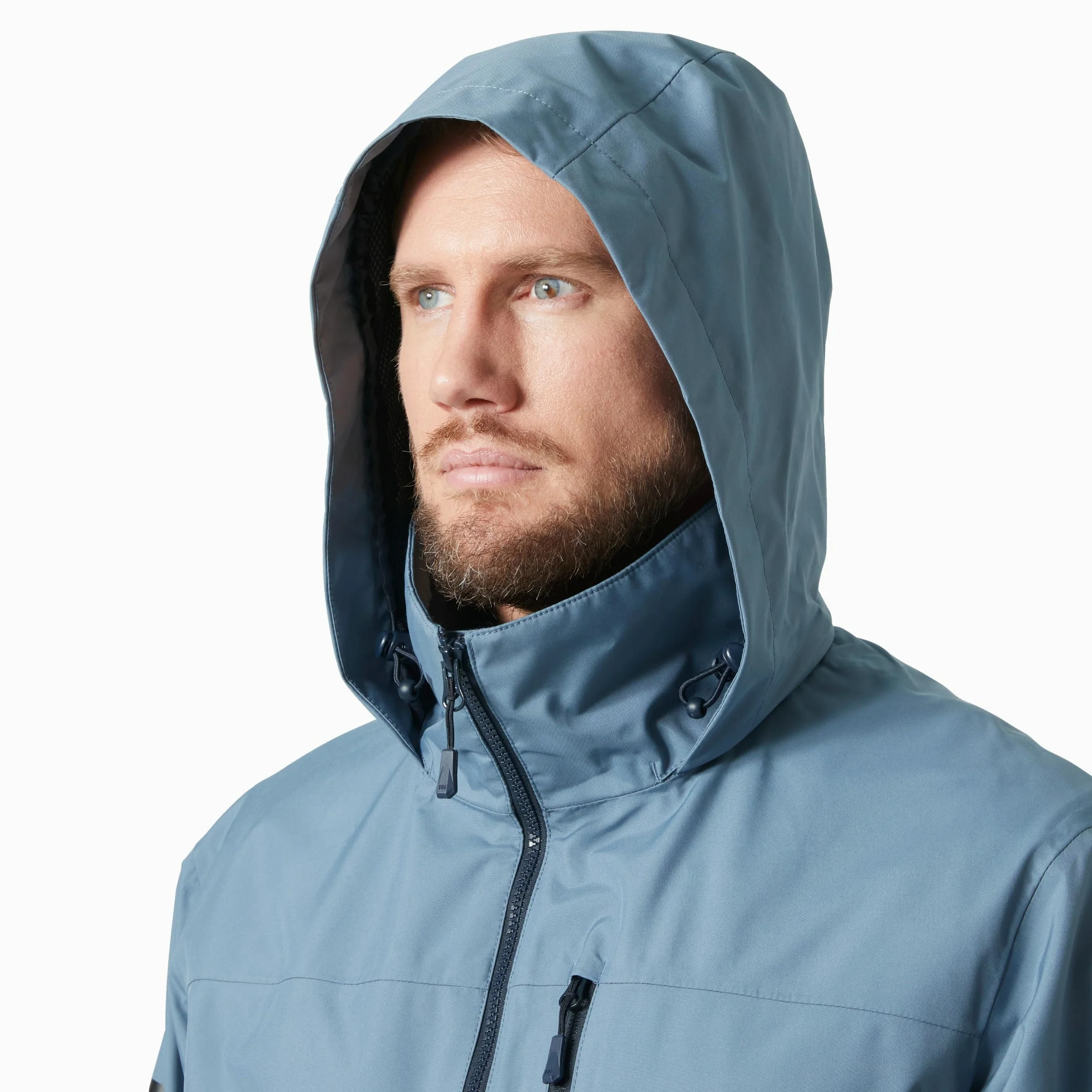 Helly Hansen Męska kurtka z kapturem, sprana granatowa, 2XL