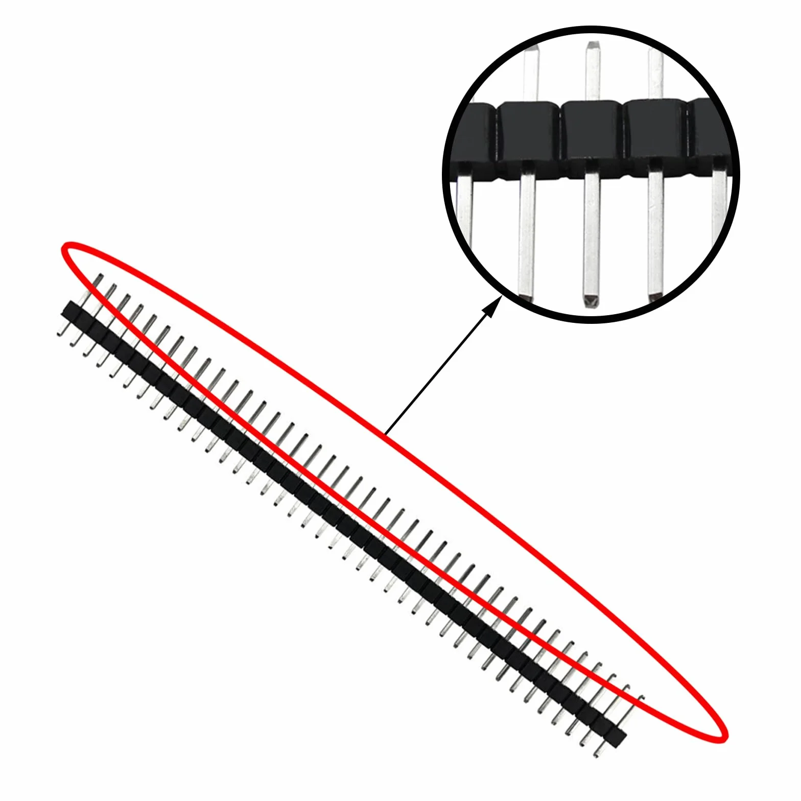 50 sztuk 2,54 mm Breakaway Platine 40 Pin wtyk nagłówek męski i żeński listwa pinowa PCB lutowanie listwa lutownicza piny lutownicze płytka perforowana do Arduino Prototyp Shield