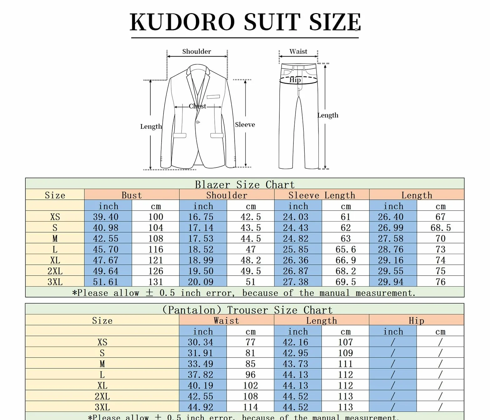 KUDORO garnitur męski 2-częściowy Slim Fit Smoking Pojedyncze Piersi z dwoma guzikami, Męskie garnitury 2-częściowe na wesele, imprezę, biznes, komfort, elegancka marynarka i spodnie