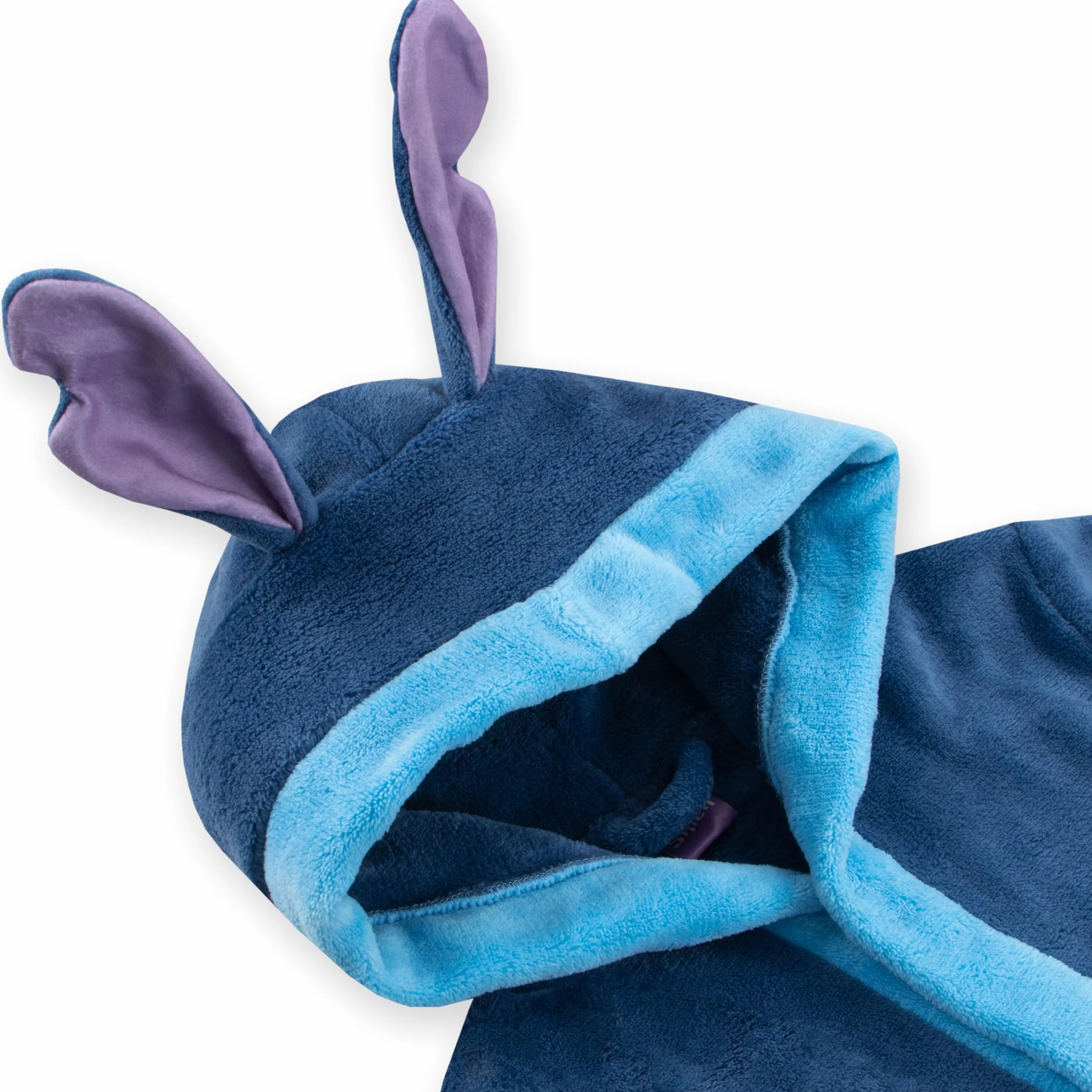 Disney Lilo i Stitch Szlafrok z Kapturem Polarowy 3D Uszy
