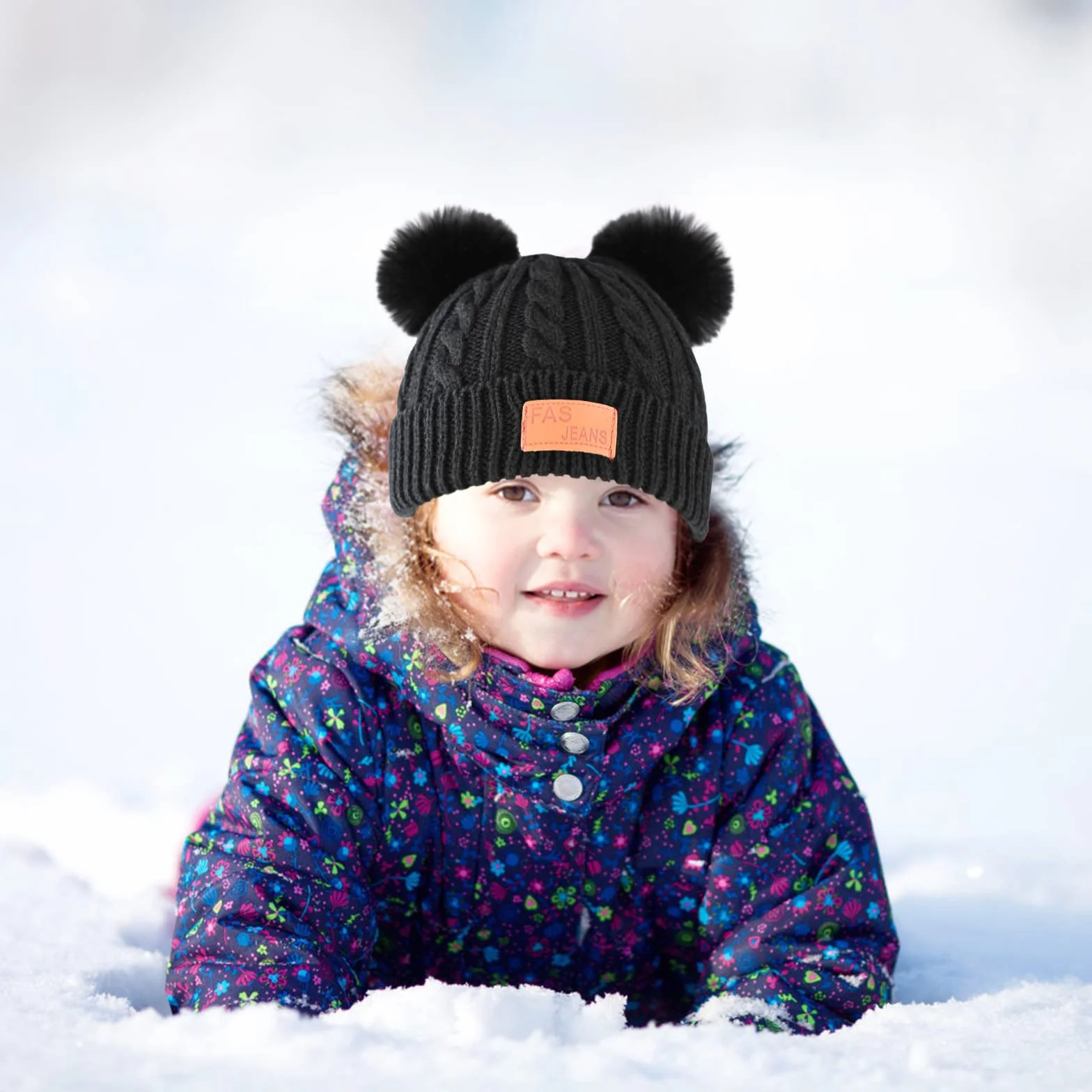 Bekecidi Dziecięca czapka, szalik, rękawiczki, zestaw zimowych czapek, czapka beanie, ciepła czapka z dzianiny, szal pętelkowy, czapka i rękawiczki, dla małych dzieci, zestaw dla chłopców i