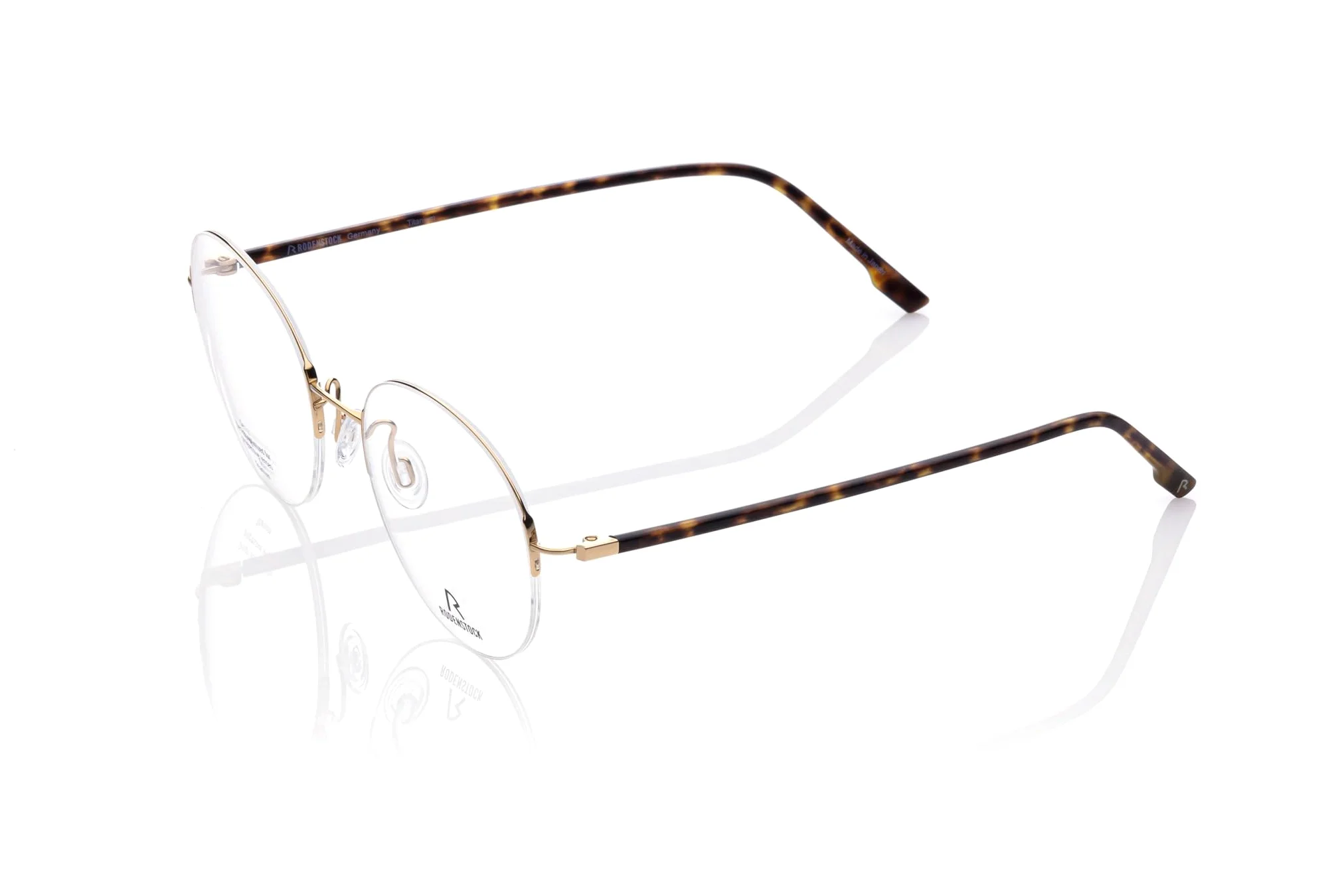 Rodenstock R7145 Rama okularów C000 gold, havana 51/19/140 UNISEX