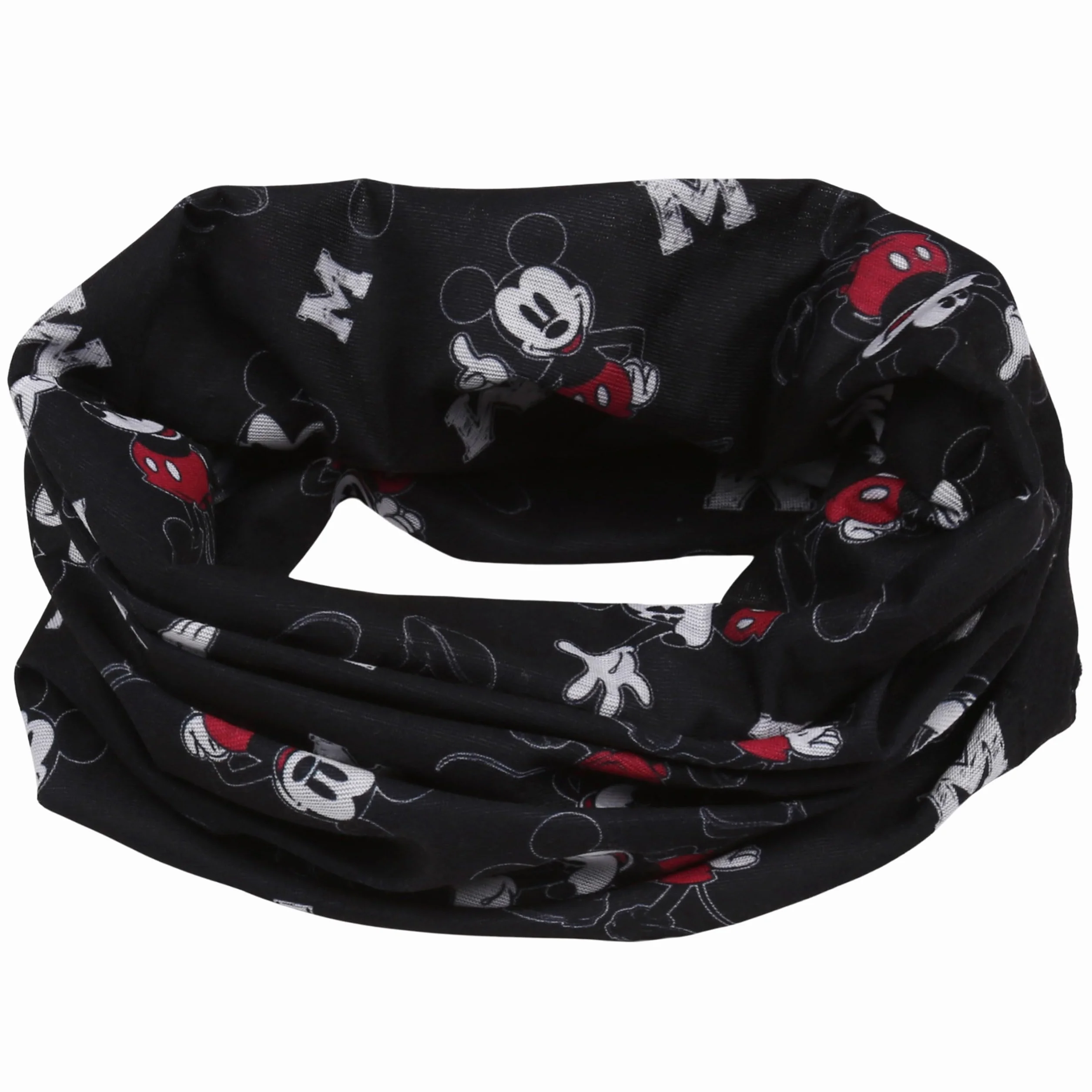 DISNEY Myszka Mickey Szalik typu komin, apaszka dla dzieci, chustka