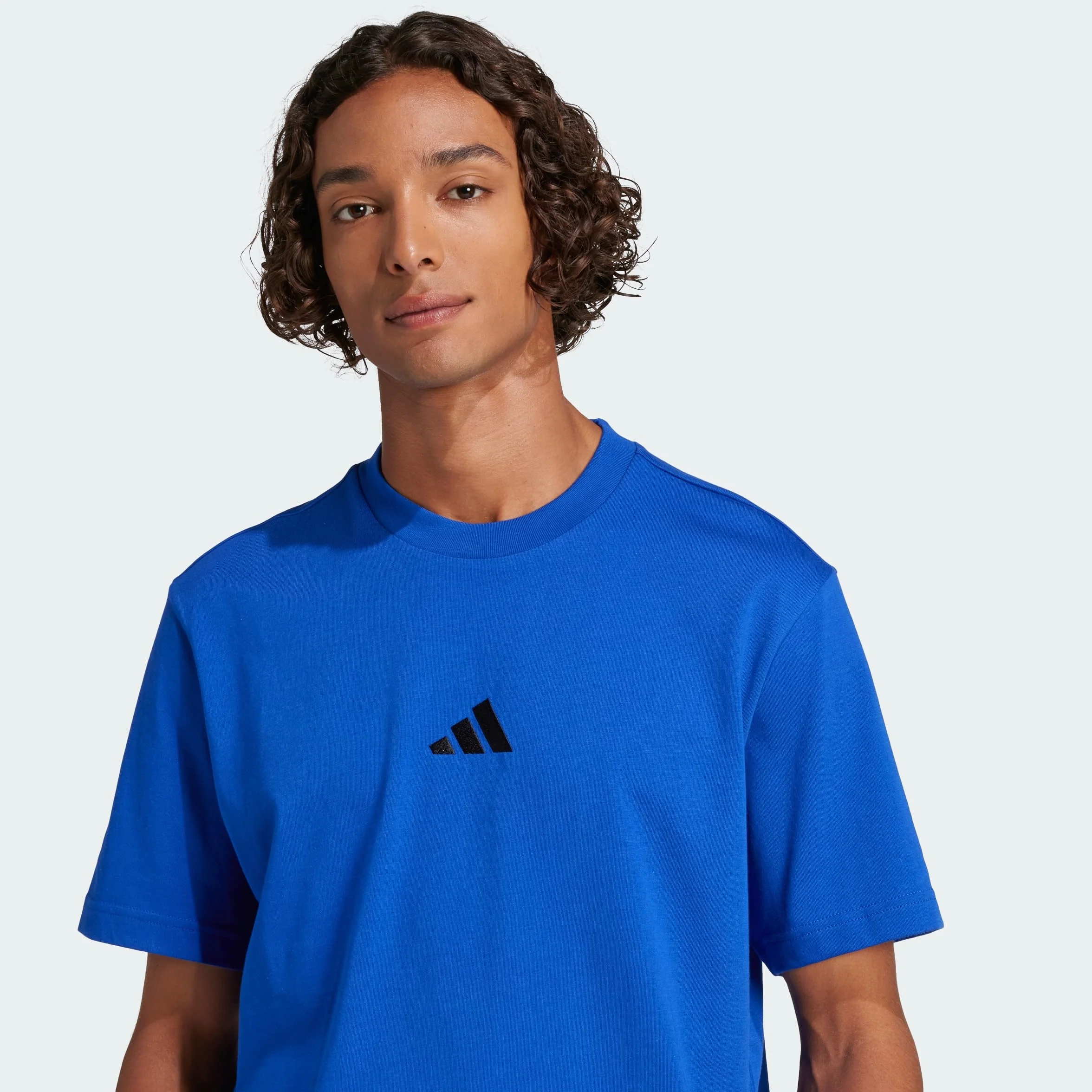 adidas Koszulka Mężczyźni Essentials Small Logo Single Jersey Tee
