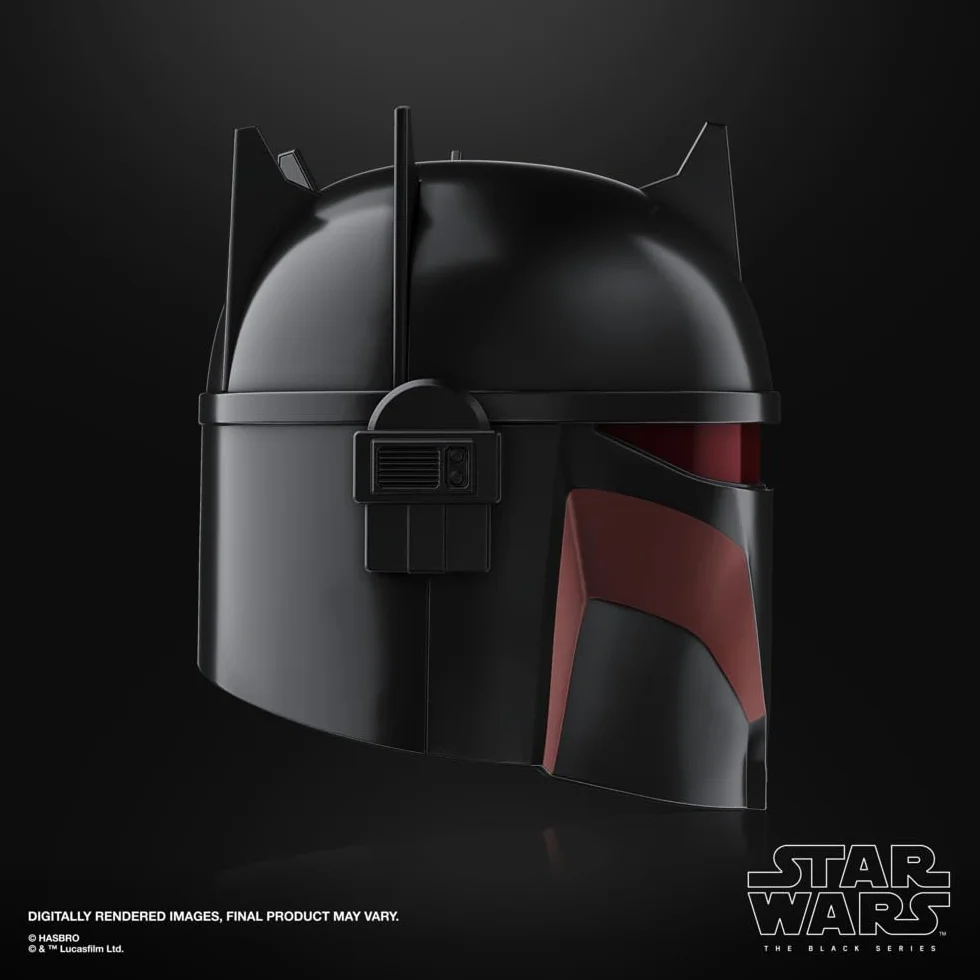 Star Wars The Black Series Moff Gideon elektroniczny kask premium z efektami świetlnymi, artykuł do odgrywania ról dla dorosłych