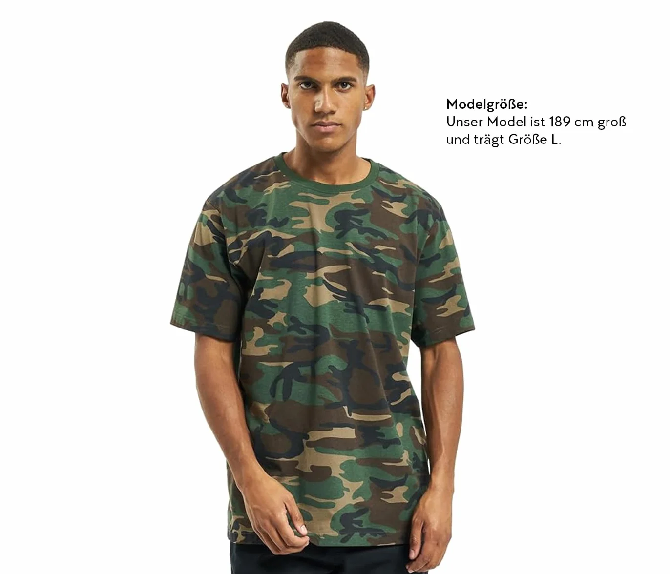 Brandit T-Shirt, Farbe: woodland, Größe: M