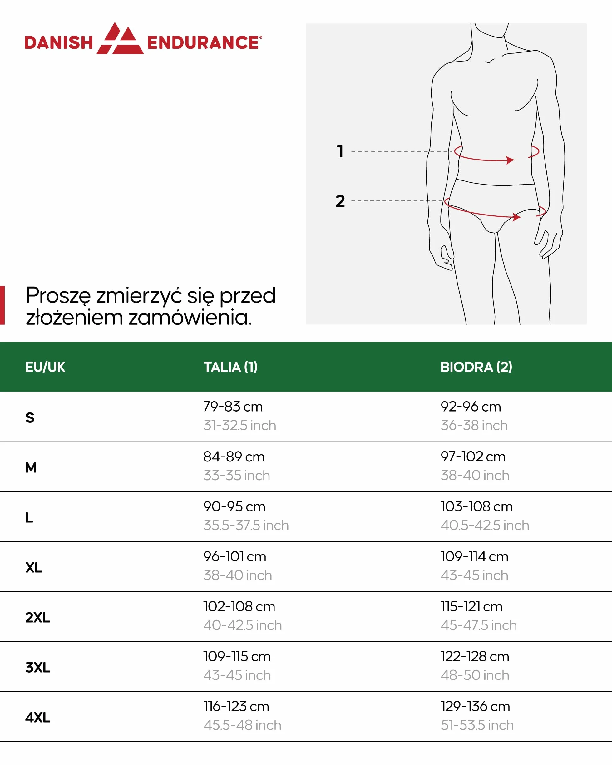 DANISH ENDURANCE Męskie Bokserki z Organicznej Bawełny, Bielizna Termoaktywna, 3-PACK