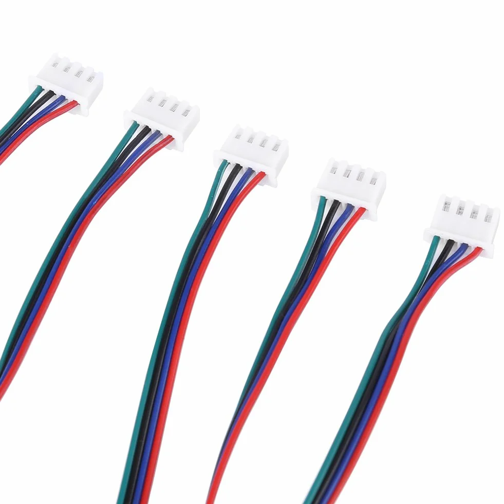 Akozon 5 sztuk PH2.0-XH2.54 żeński kabel połączeniowy do silnika krokowego Nema16 Nema17