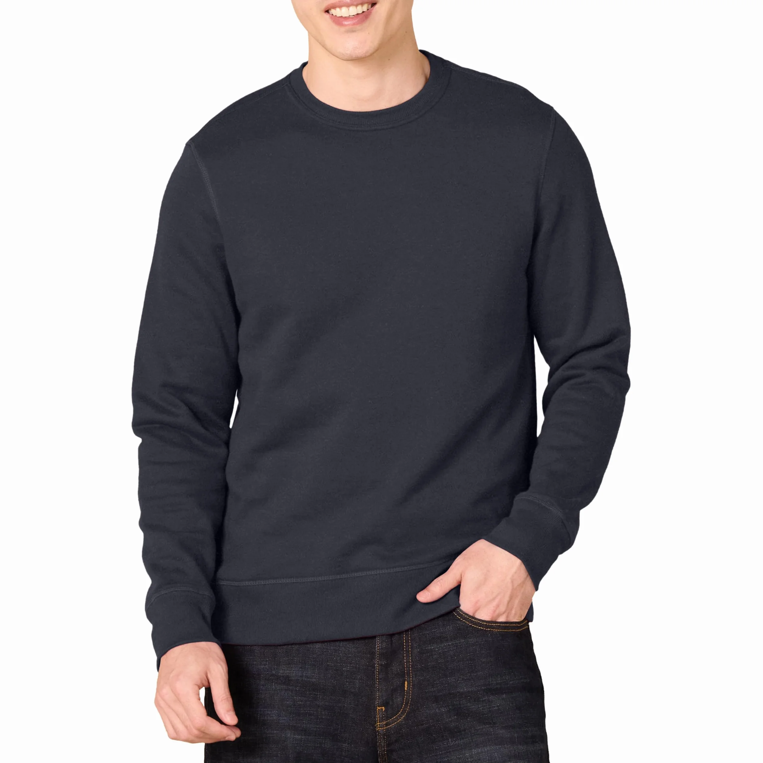 Amazon Essentials Mężczyźni Bluza polarowa z okrągłym dekoltem (dostępna w rozmiarach Big & Tall)