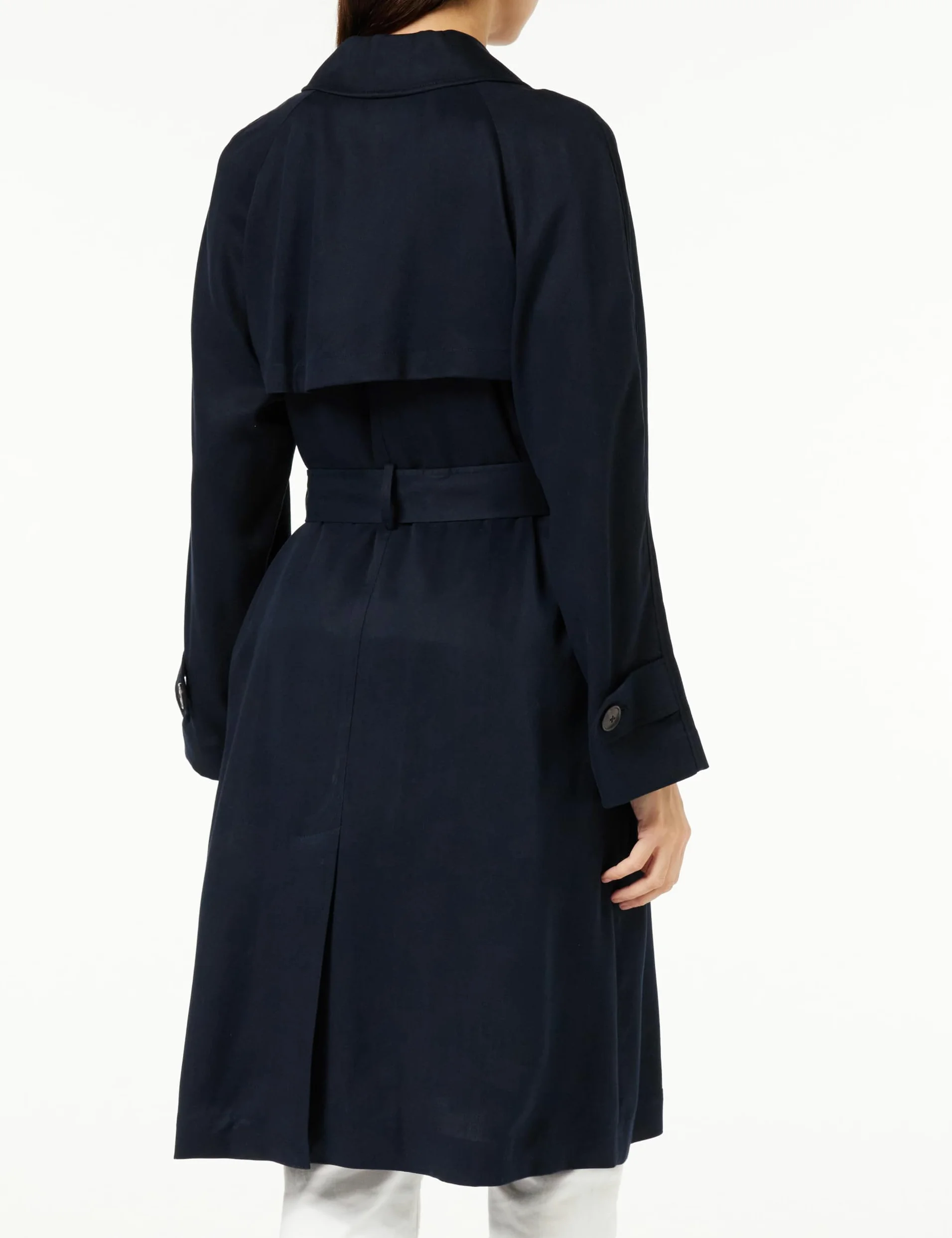 Tommy Hilfiger Płaszcze tkane Kobiety Tencel Blend Fluid Trench