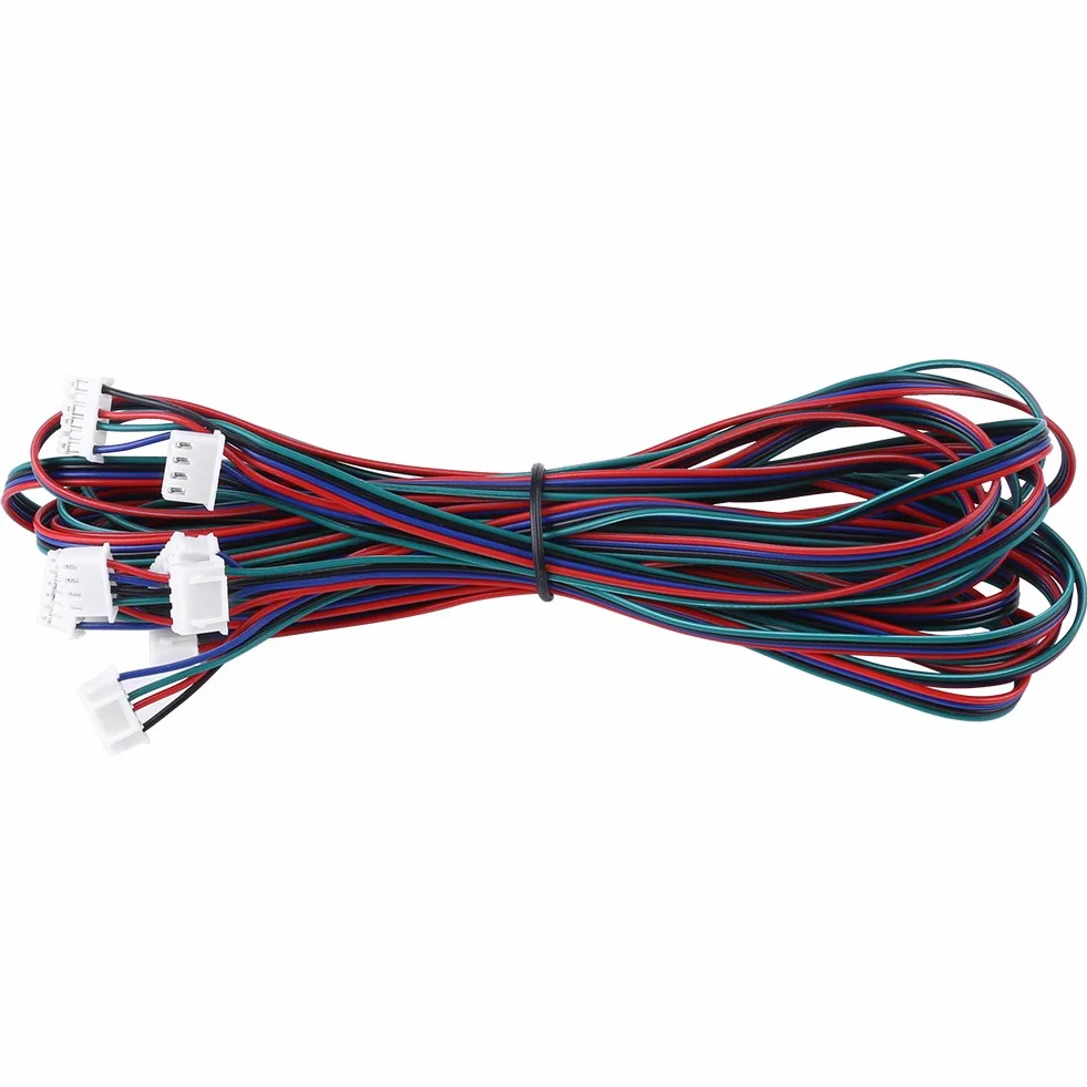 Akozon 5 sztuk PH2.0-XH2.54 żeński kabel połączeniowy do silnika krokowego Nema16 Nema17