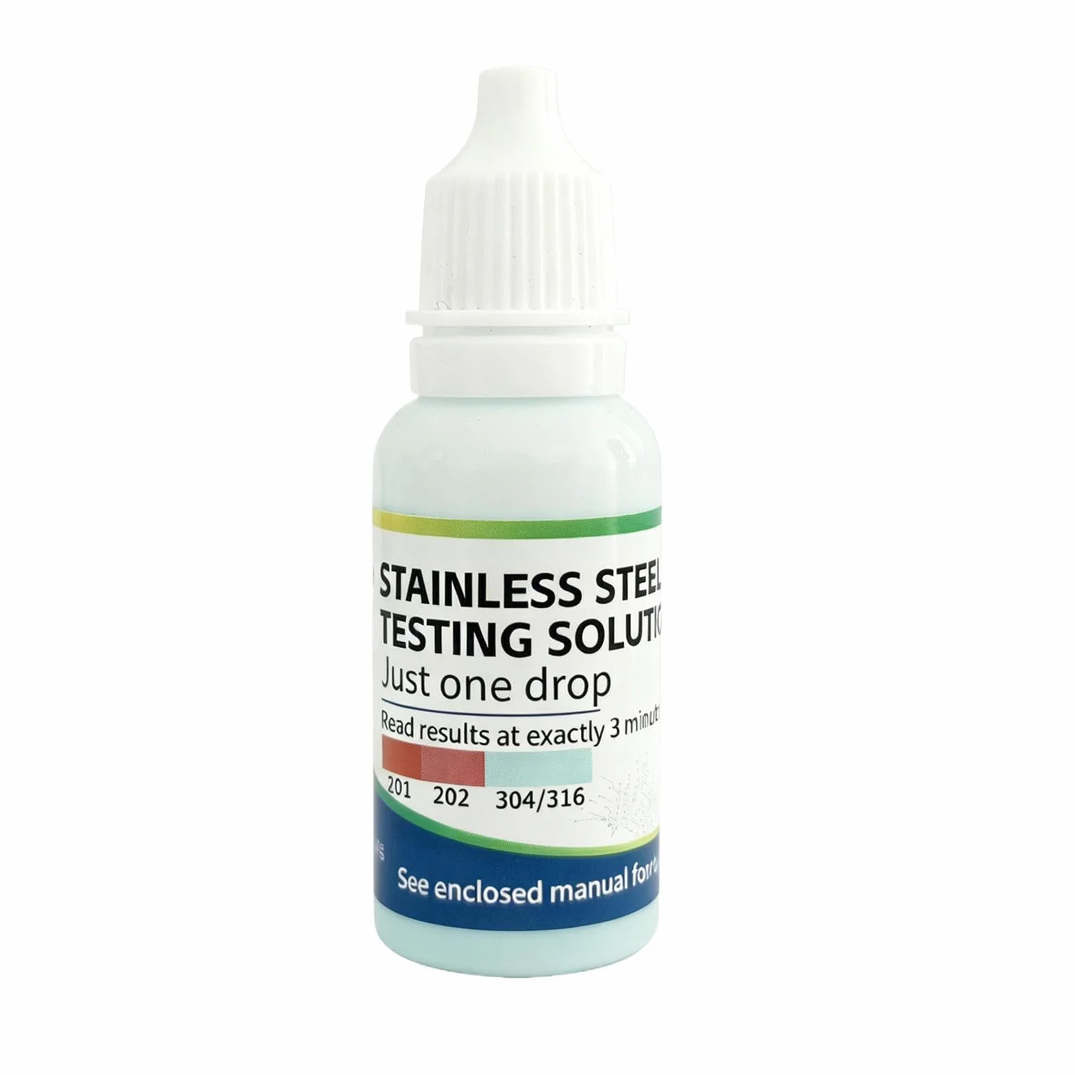Stainless Steel Tester Identification Solution 15ml Portable Rapid Test Liquid for Kitchen Metal