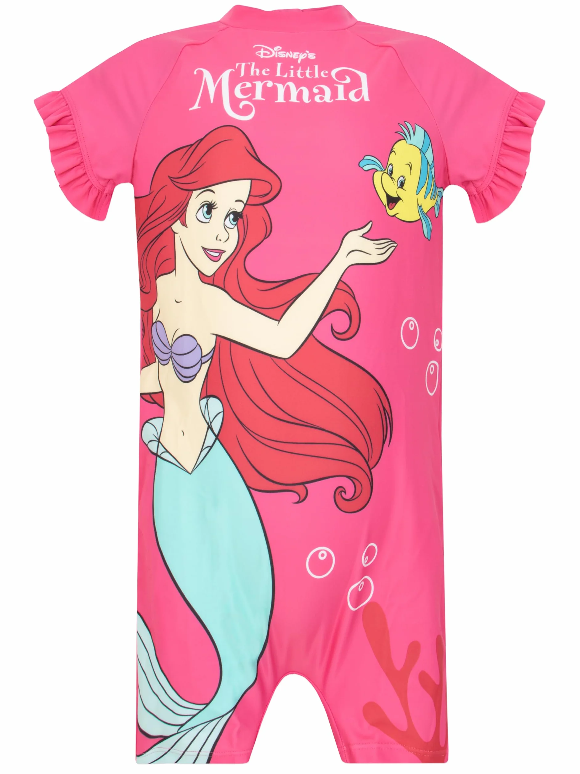 Disney Kostium kąpielowy dla dziewcząt Ariel Mała Syrenka jednoczęściowy