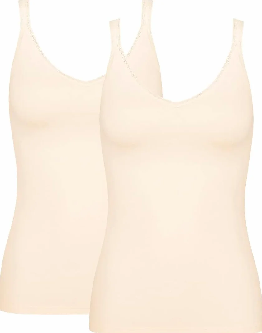 Sloggi Koszulka damska, Silk White, L