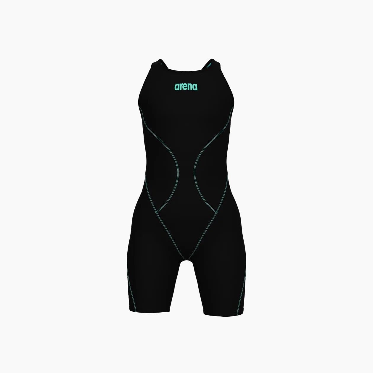 ARENA Strój kąpielowy jednoczęściowy Dziewczynki Arena Girls' Powerskin Impulso Kneeskin Swim Racing Suit Open Back Short Leg (1 w zestawie)