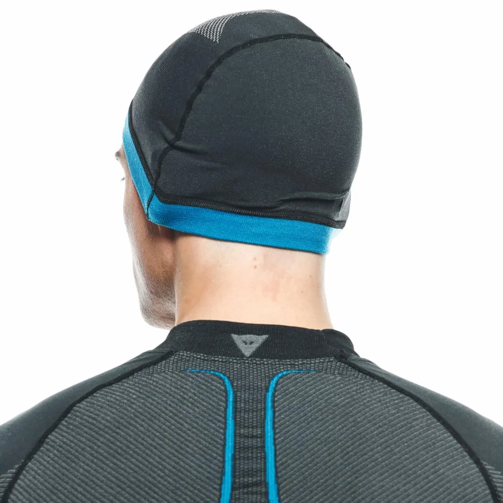 Dainese Dry Cap, kask motocyklowy, czarny/niebieski, N
