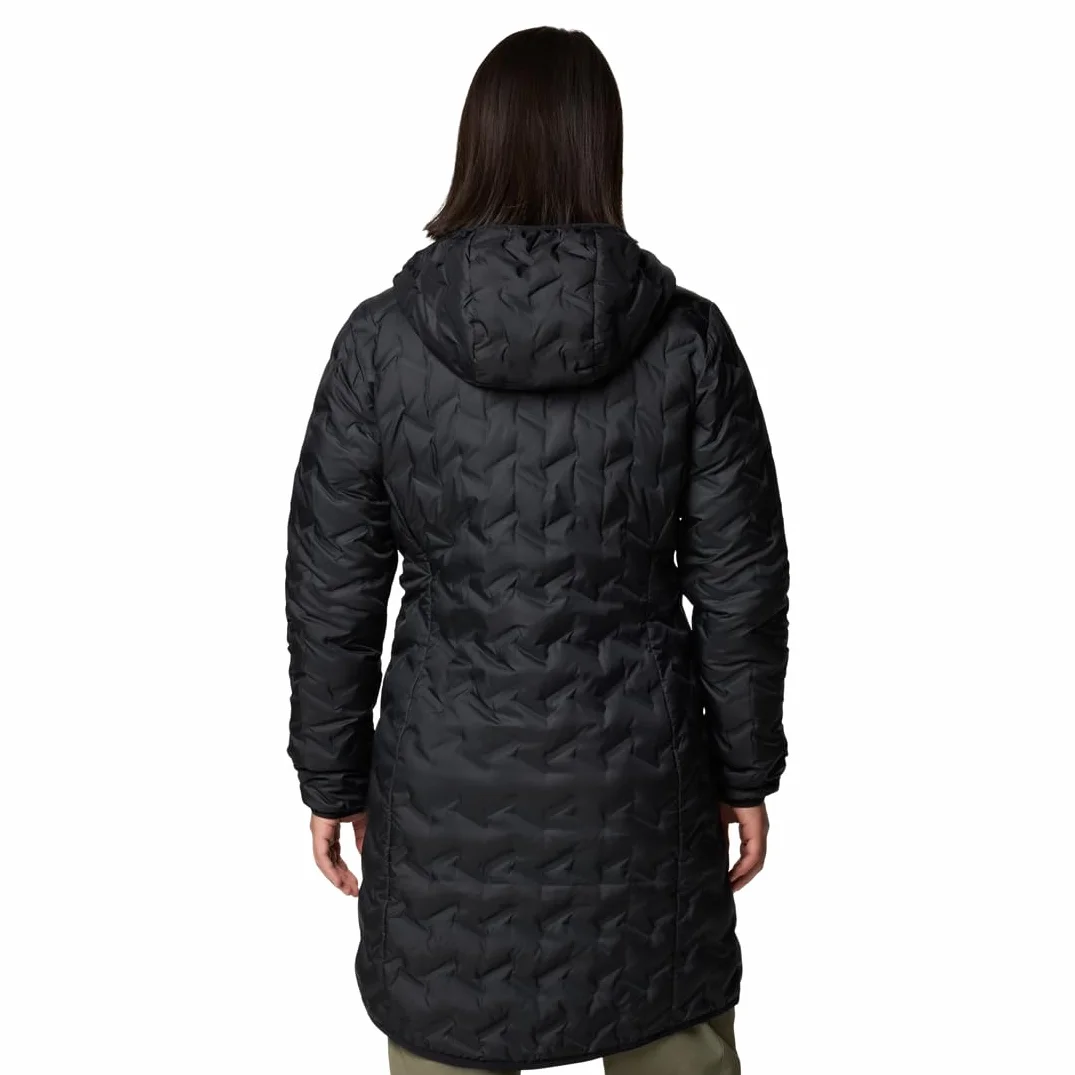Columbia Damska długa kurtka puchowa Delta Ridge 2, czarna, XL