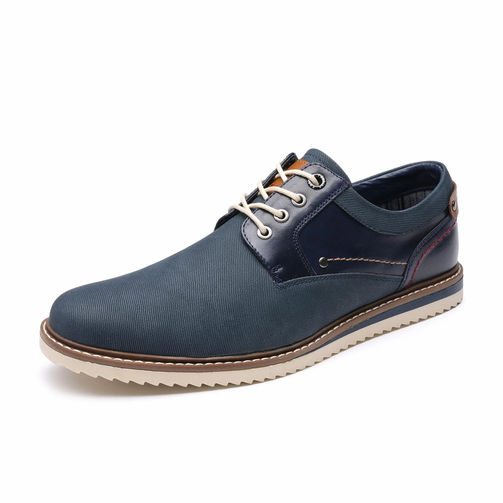 Bruno Marc Męskie półbuty sznurowane, biznesowe, do garnituru, buty rekreacyjne, buty Oxford, Derby, casualowe, skórzane buty