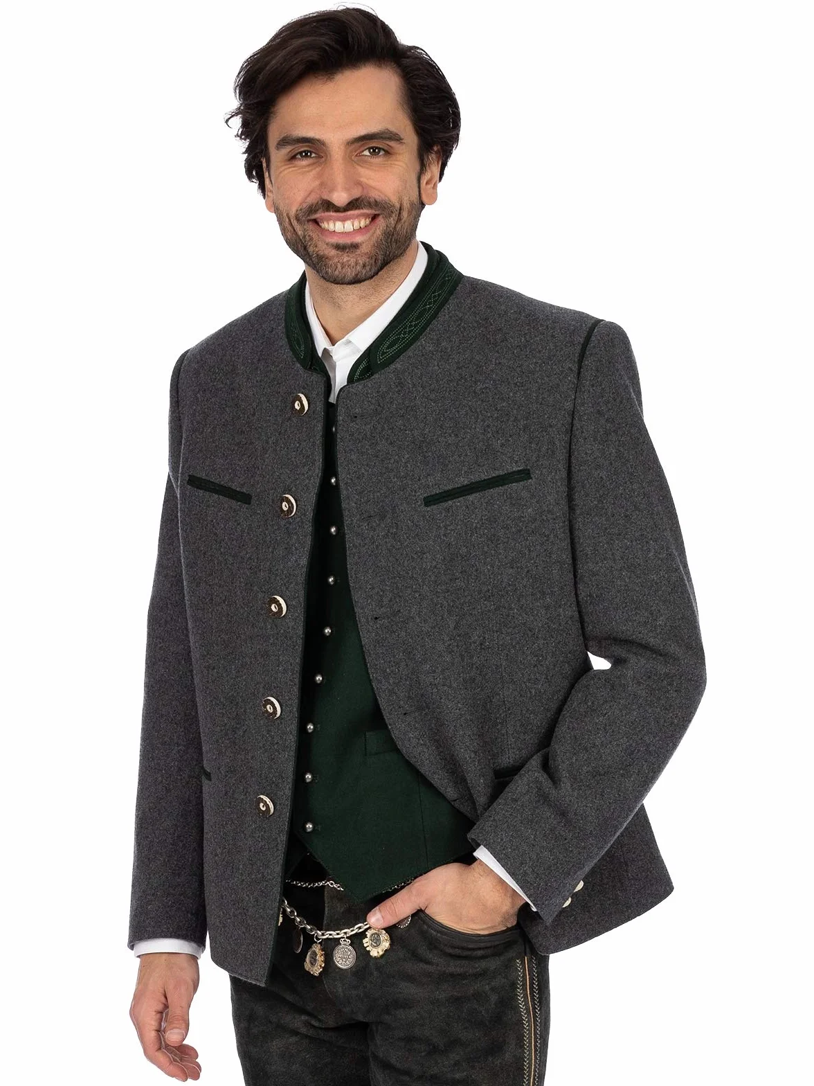Stockerpoint Jacke Stachus Kurtka męska Jodła Łupek 56