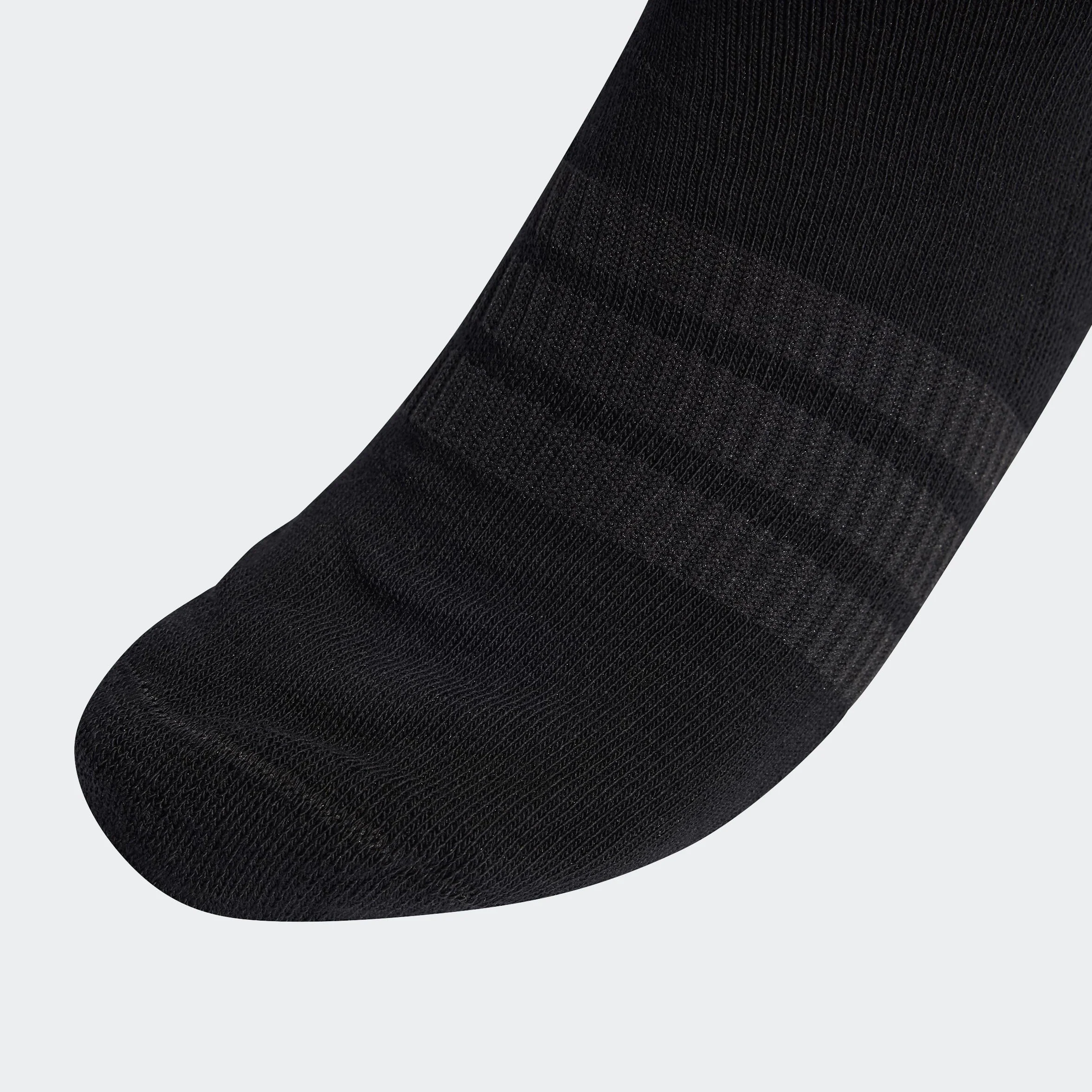 adidas Uniseks Cushioned Sportswear Crew Socks 3 Pair Pack, black/black/white, 45-48
